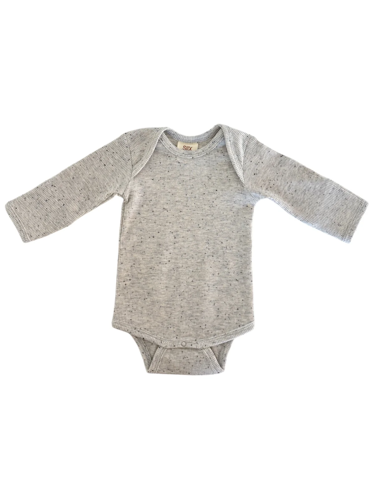 Heather Speckle / Long Sleeve Bodysuit - Image 4
