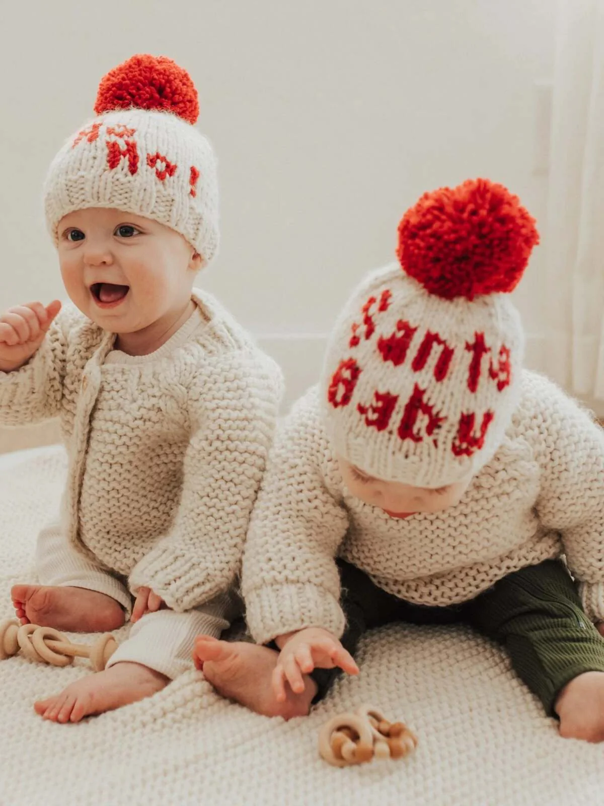 Ho Ho Ho Knit Pom Hat - Image 5