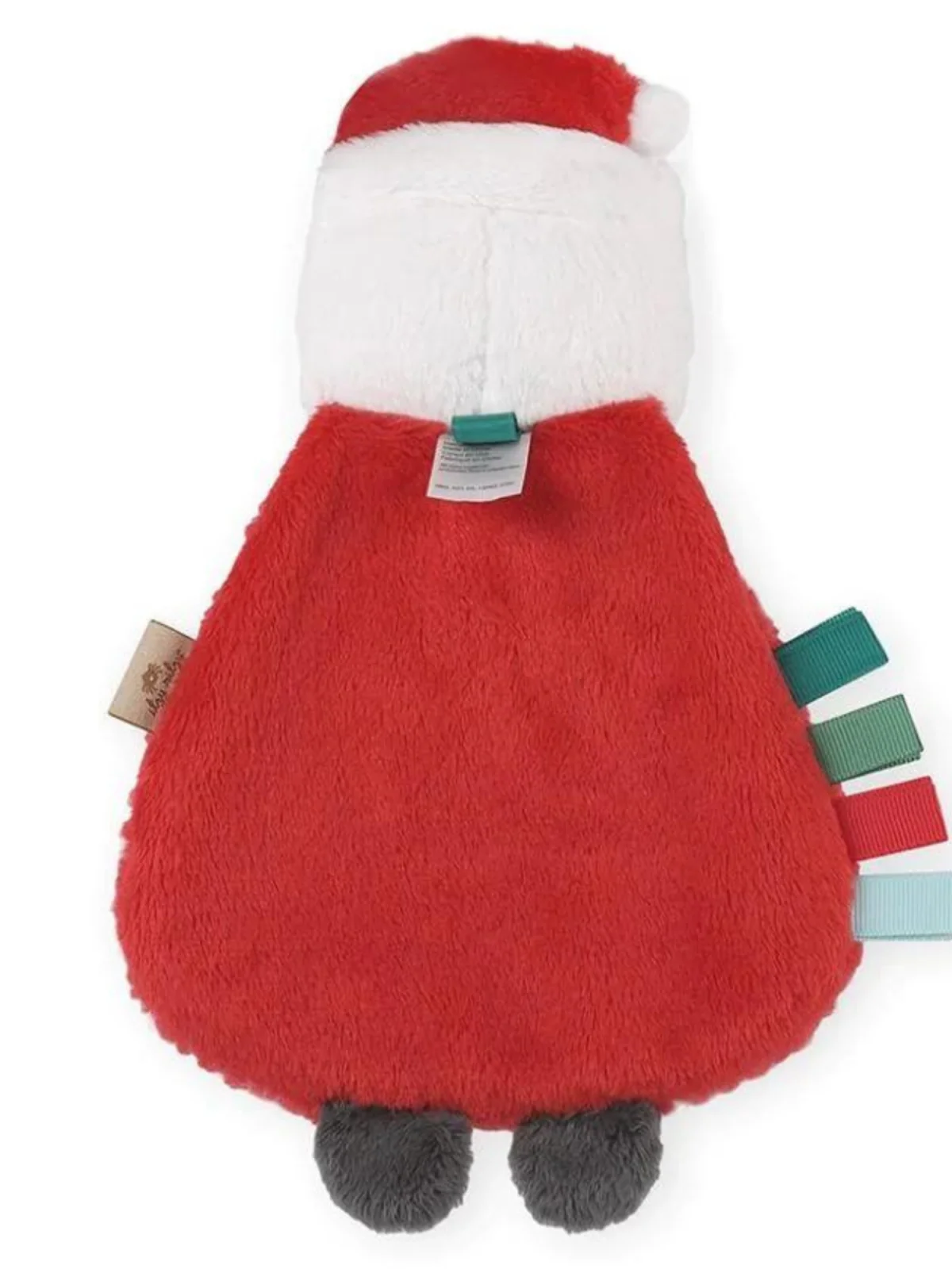 Itzy Lovey™ Plush Teether Toy, Holiday Santa - Image 2