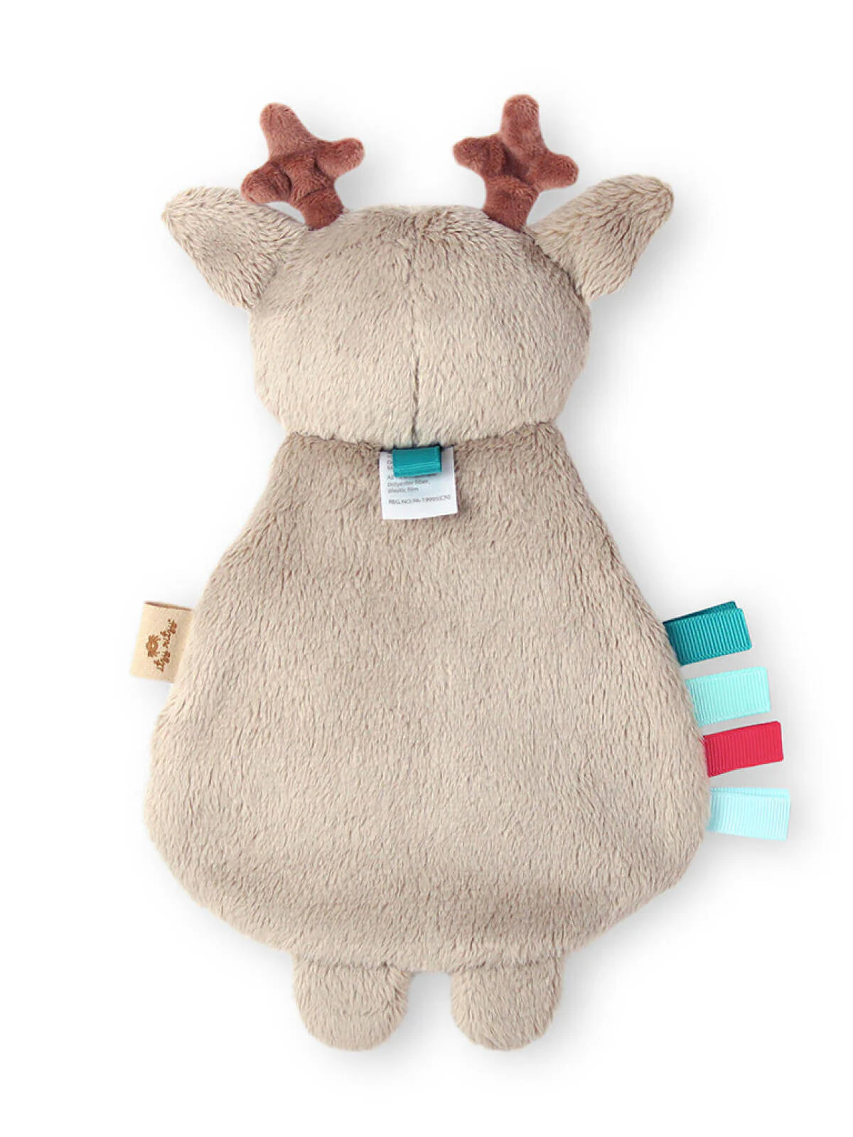 Itzy Lovey™ Plush Teether Toy, Holiday Reindeer - Image 2