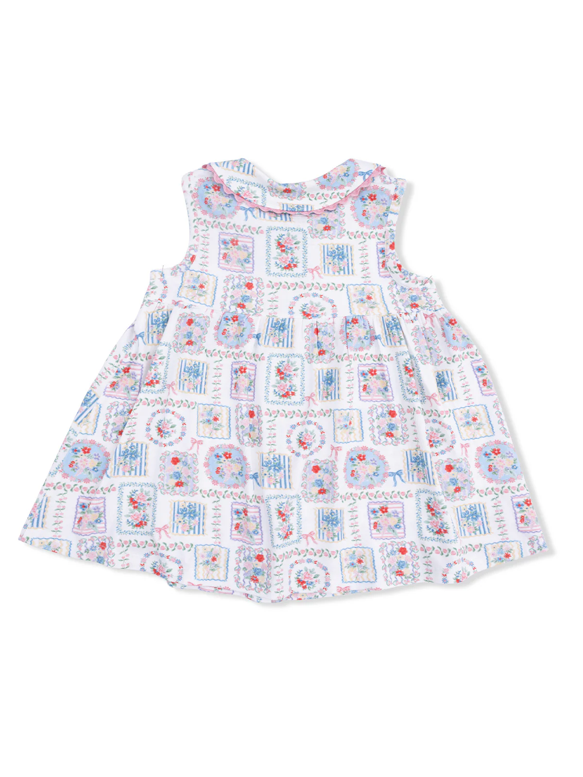 Jill Dress & Bloomer, Julep's Floral Patchwork - Image 2