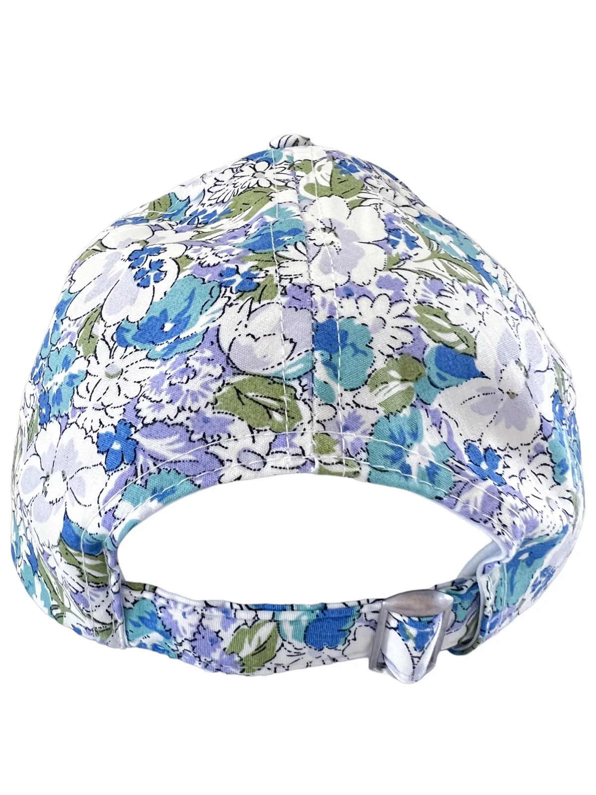 Kids Baseball Hat, Iris Floral - Image 3