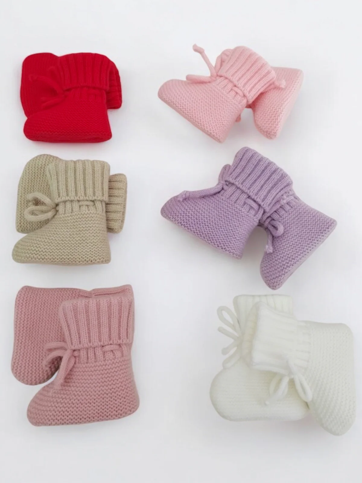 Knit Booties, Amour - Image 4