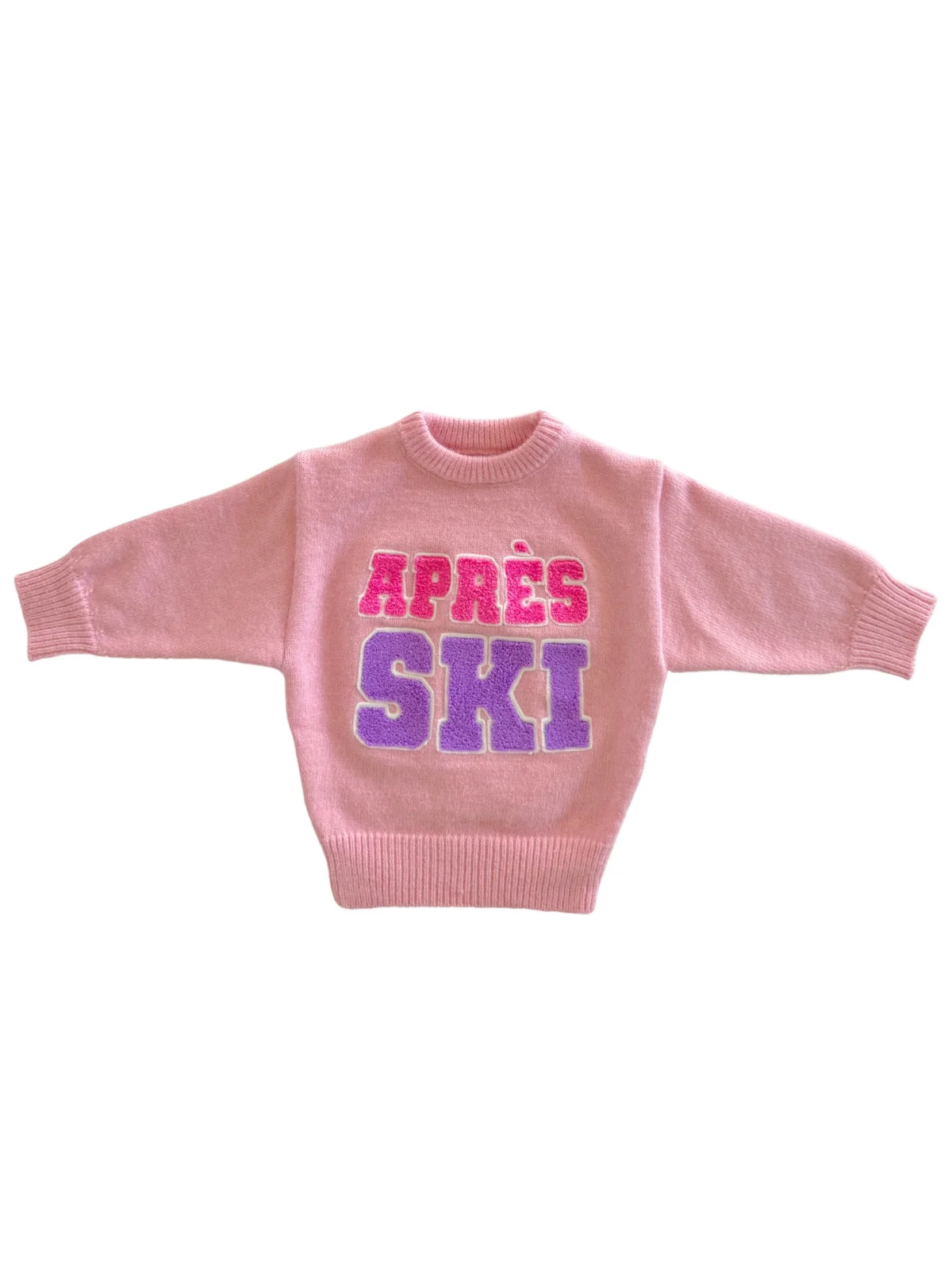 Knit Sweater, Après Ski Pink - Image 3