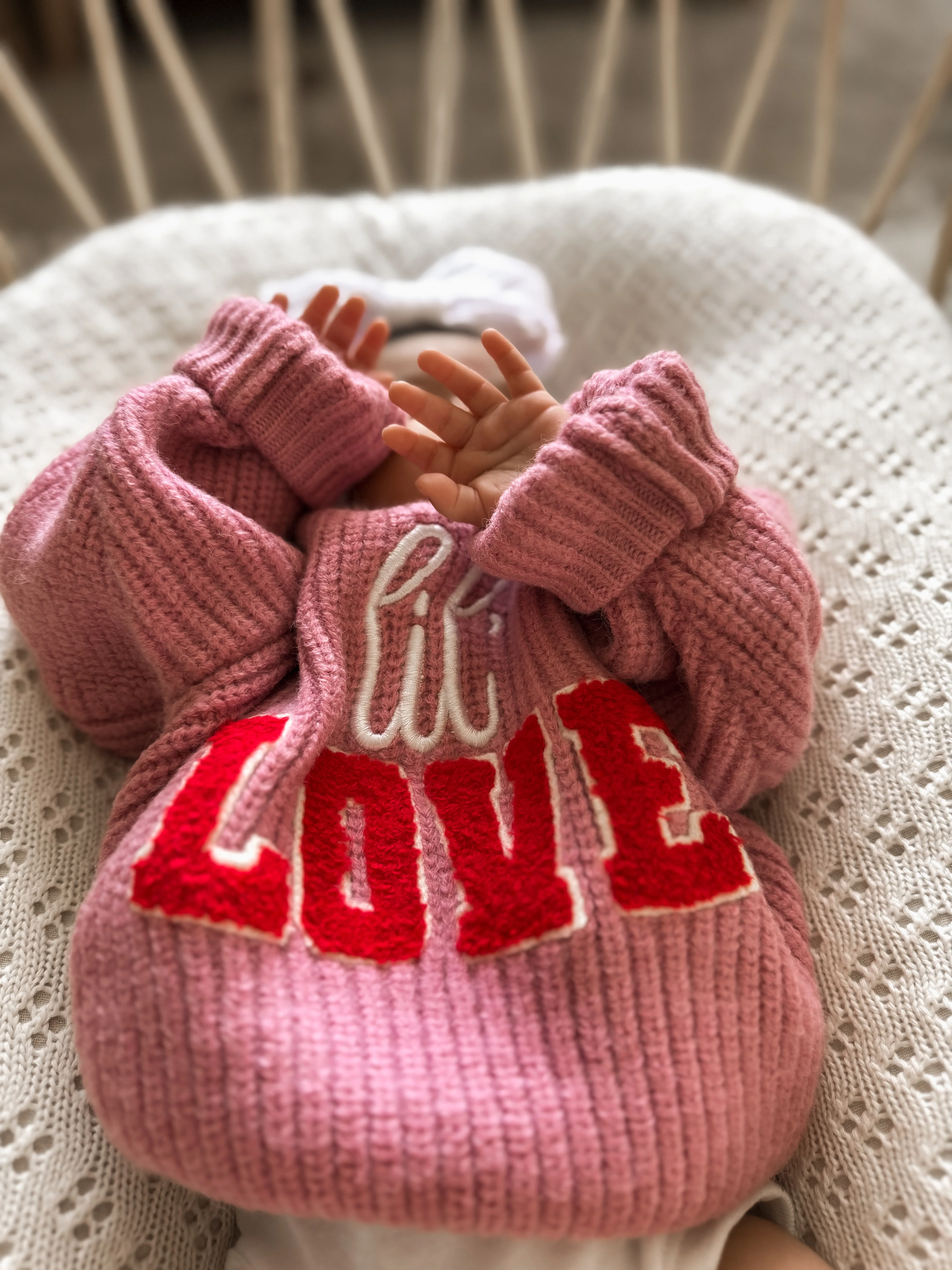 Knit Sweater, Lil Love - Image 4