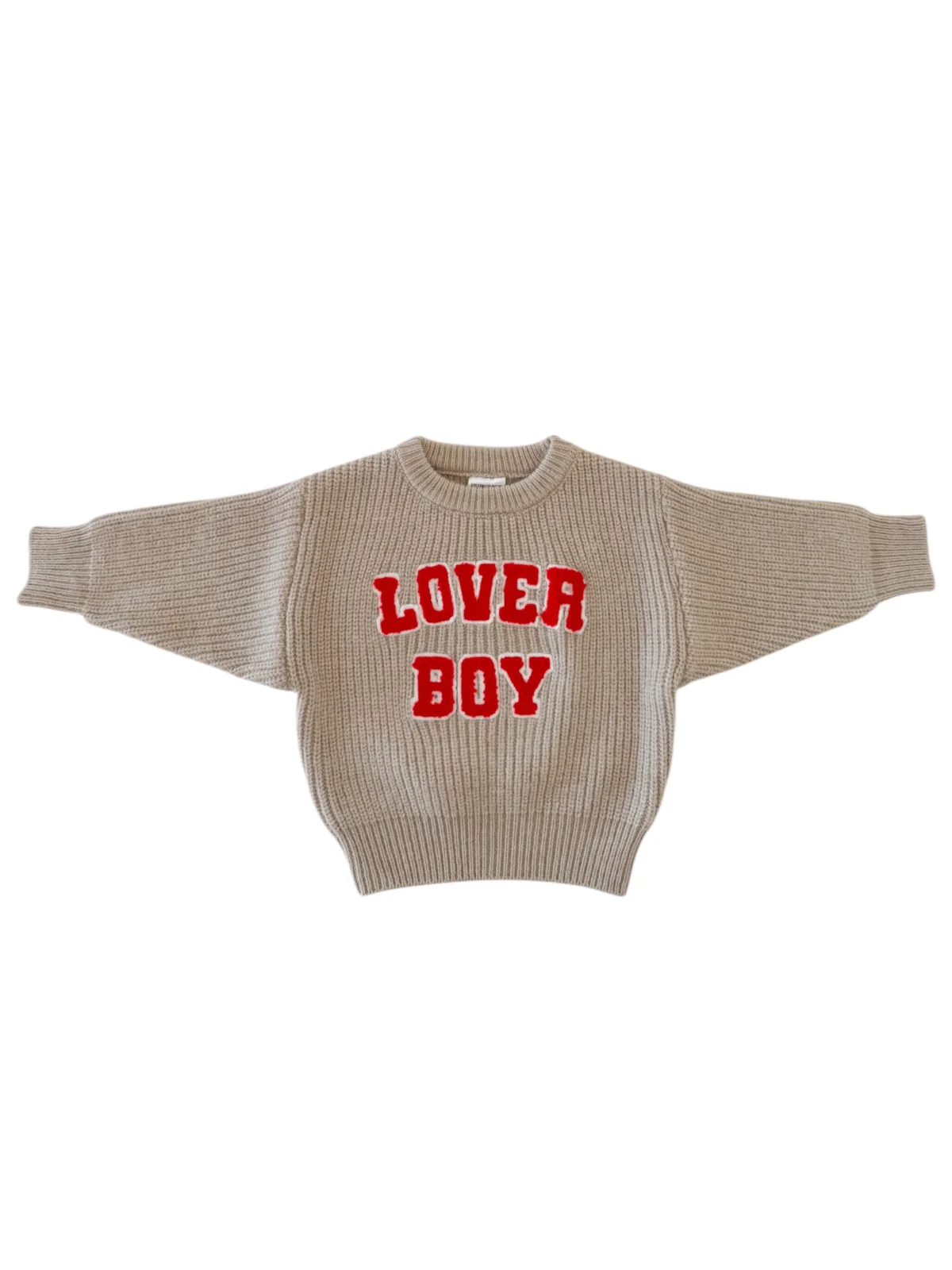Knit Sweater, Lover Boy Cocoa - Image 3