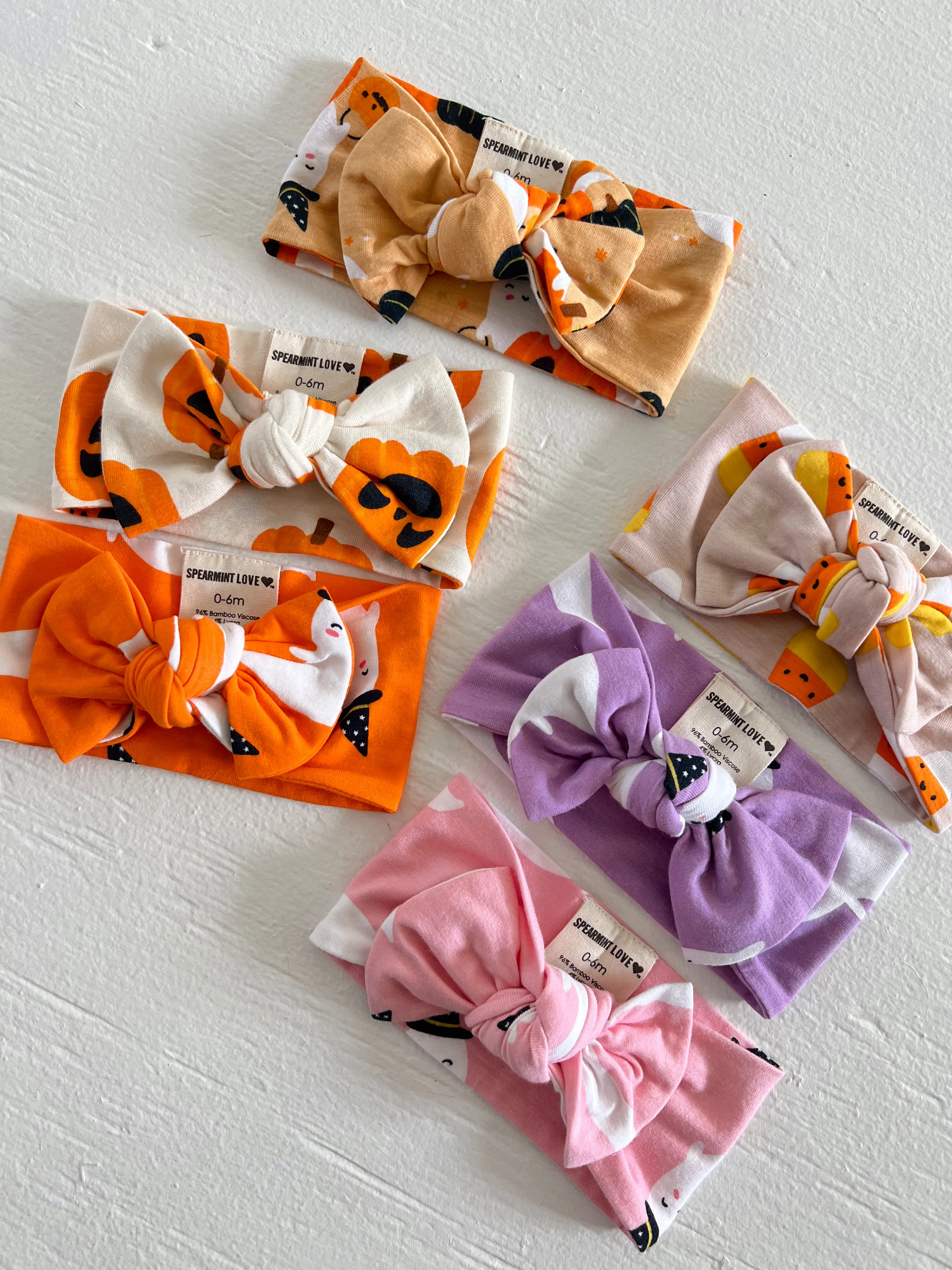 Knot Bow, Jack-O-Lantern - Image 2