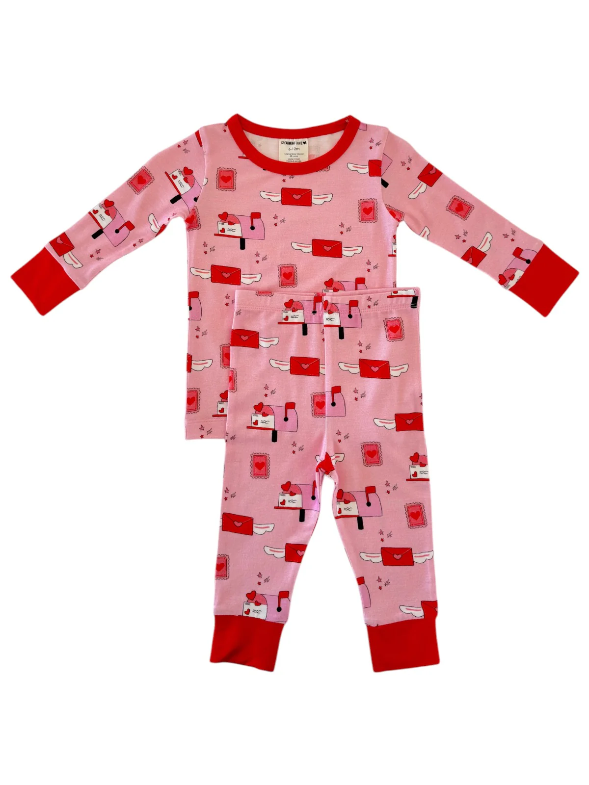 Long Sleeve 2-Piece Set, Love Letters - Image 3