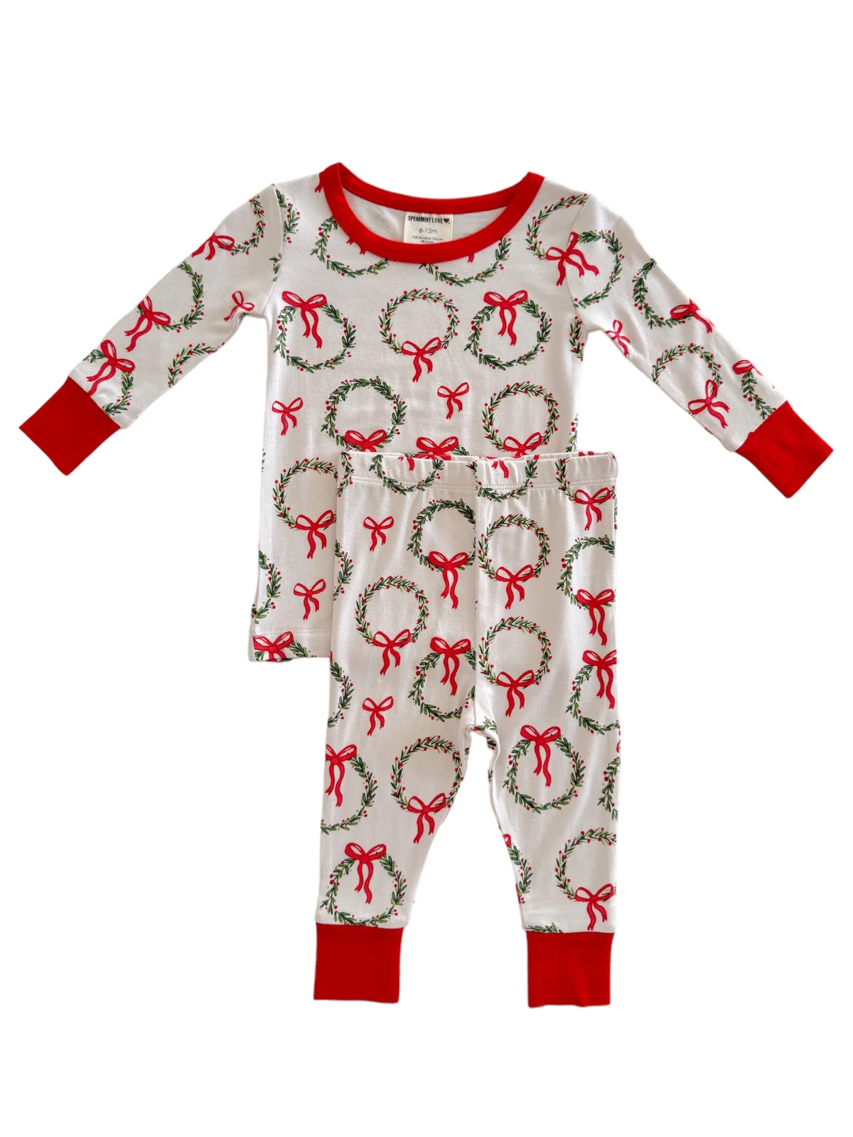 Long Sleeve 2-Piece Set, Wreath - Image 2