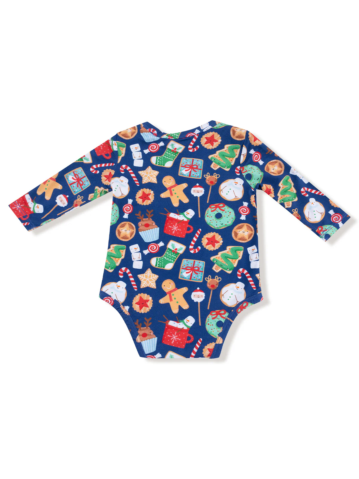 Long Sleeve Bodysuit, Christmas Treats - Image 2