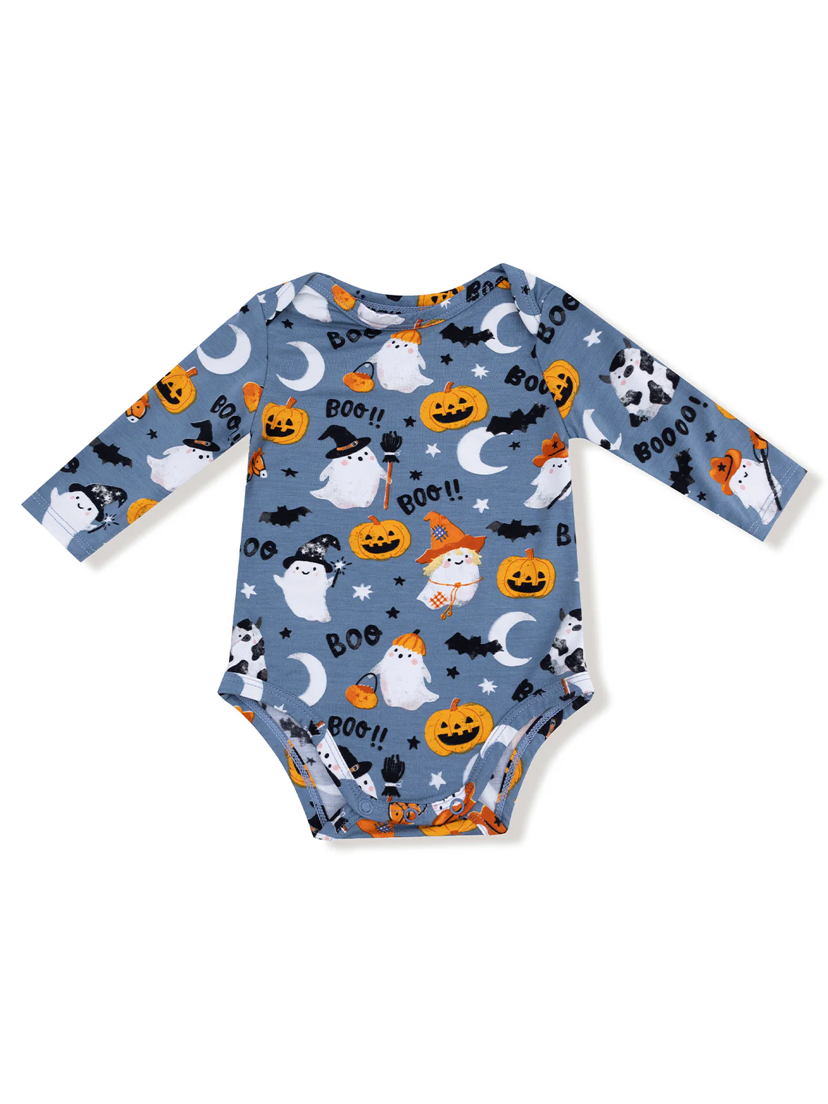 Long Sleeve Bodysuit, Costumed Ghosts
