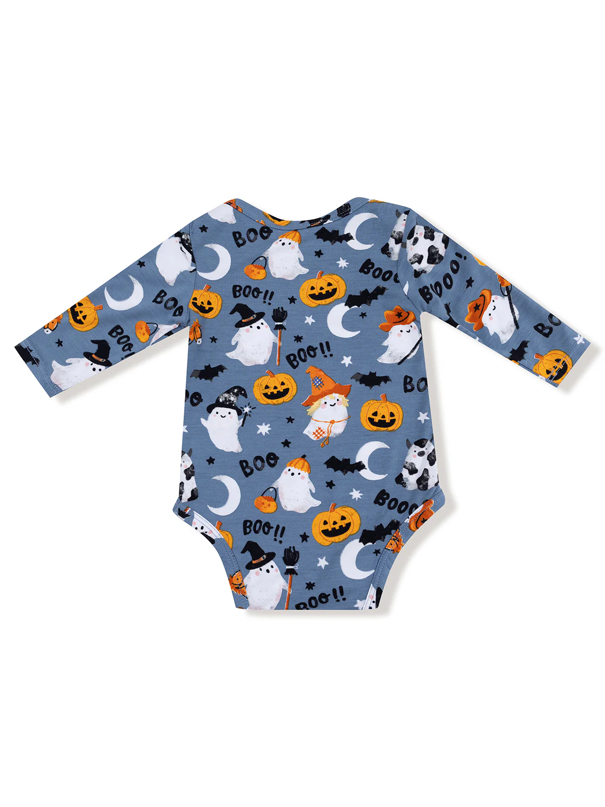 Long Sleeve Bodysuit, Costumed Ghosts - Image 2