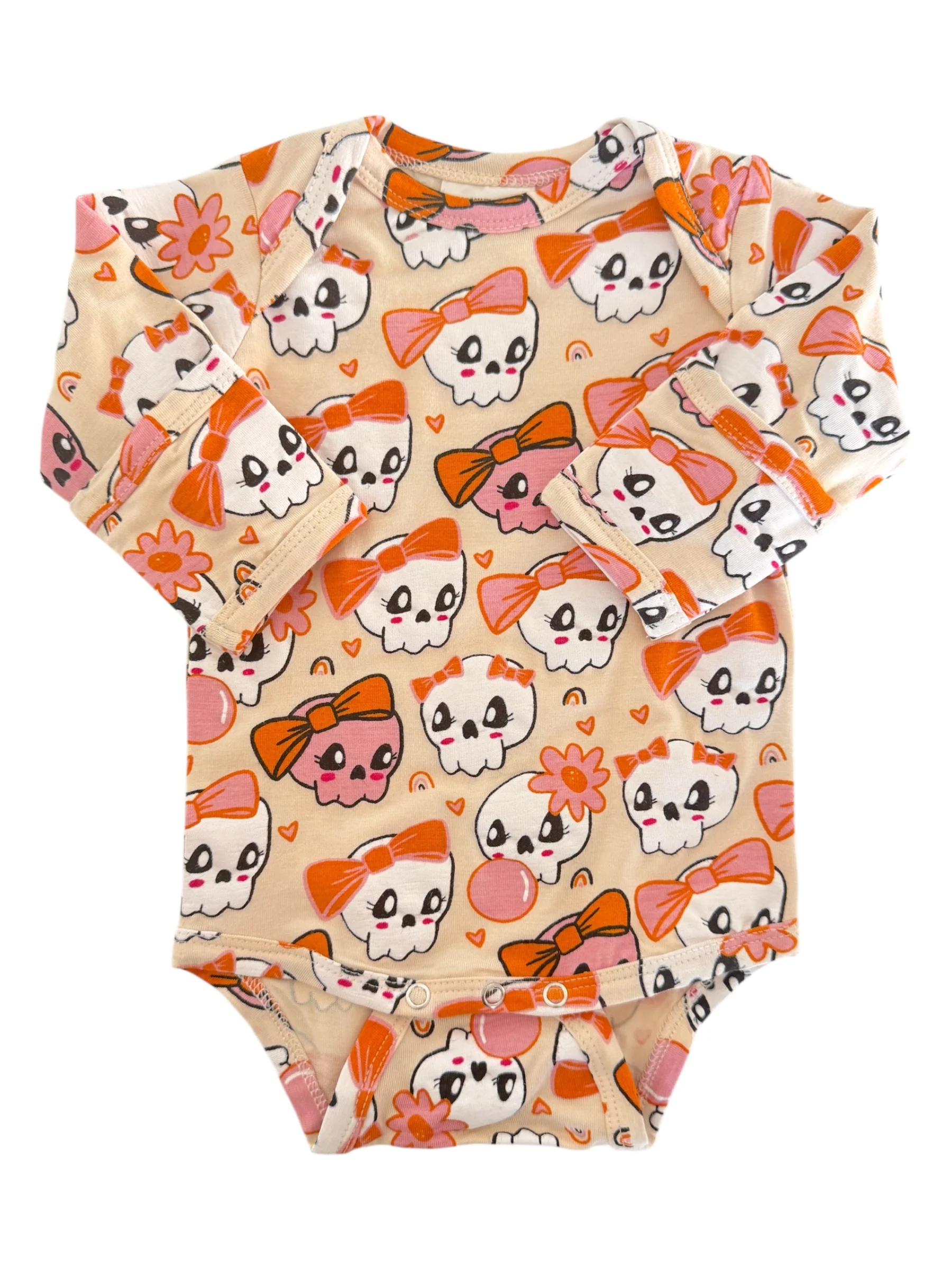 Long Sleeve Bodysuit, Skelli Girls