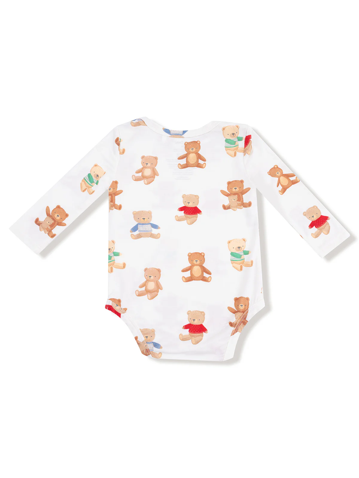 Long Sleeve Bodysuit, Teddy Bear Collection - Image 2