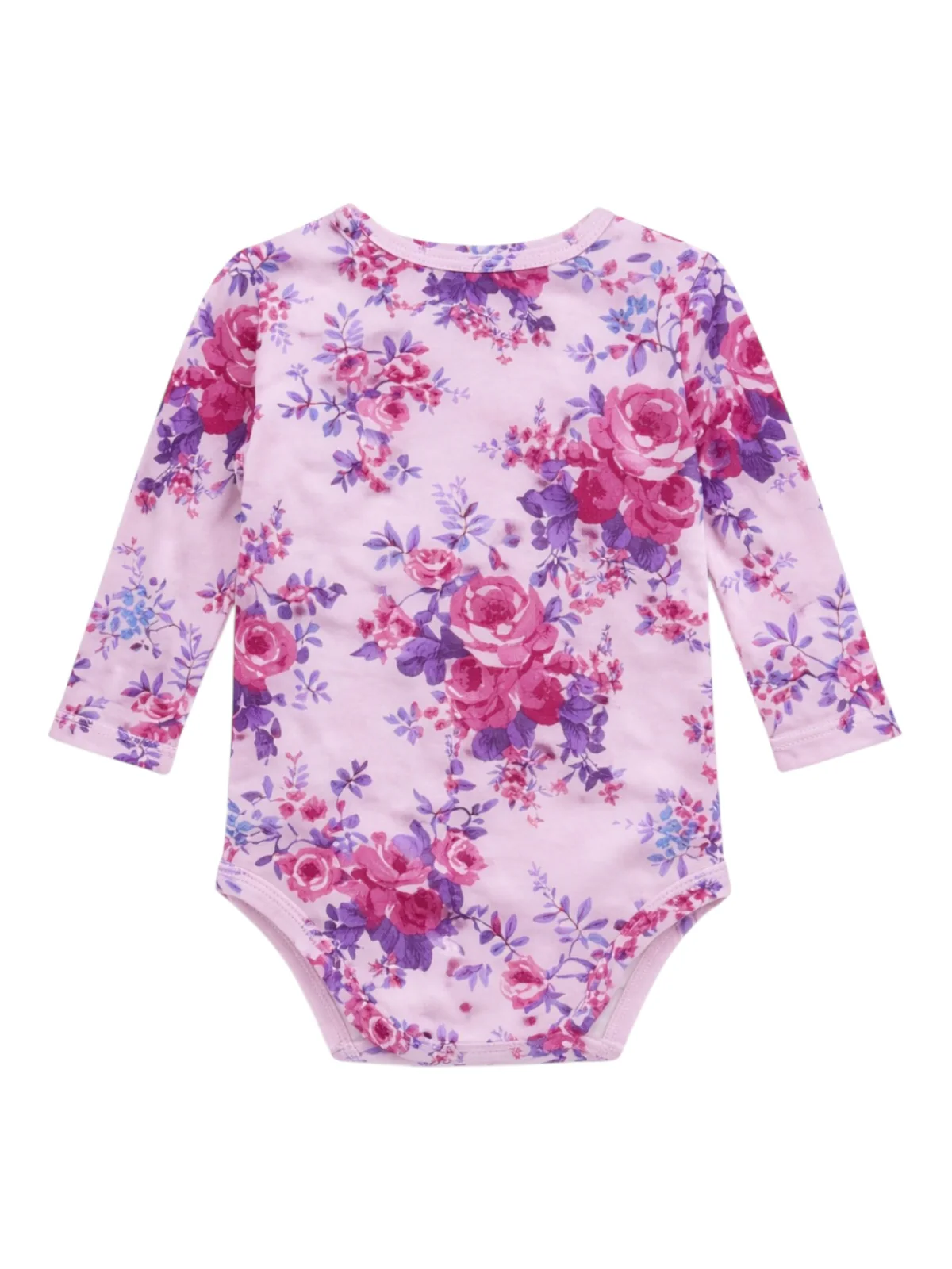 Long Sleeve Bodysuit, Violet Rose - Image 3