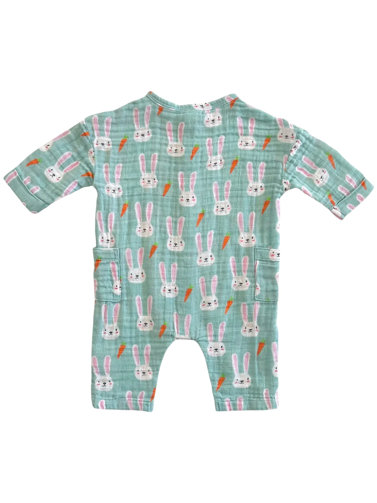 Long Sleeve Dolman Romper, Brother Bunny - Image 3