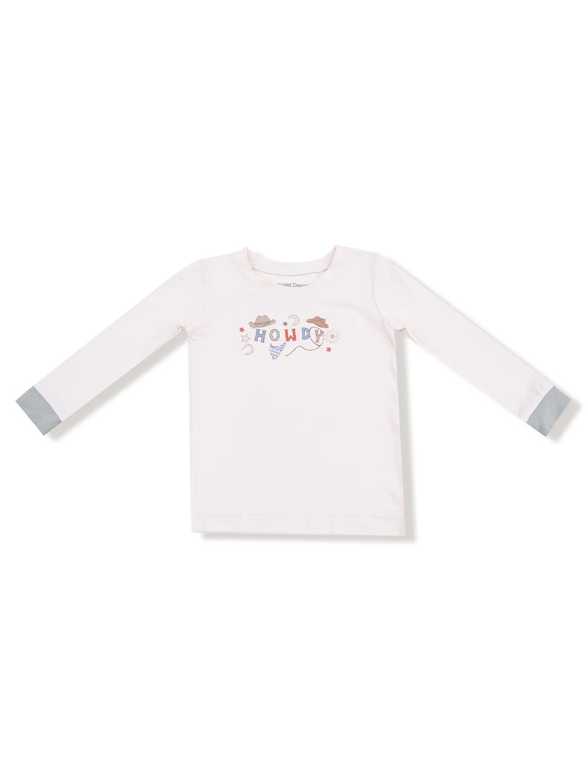 Long Sleeve Loungewear Set, Cowboy Dogs - Image 3