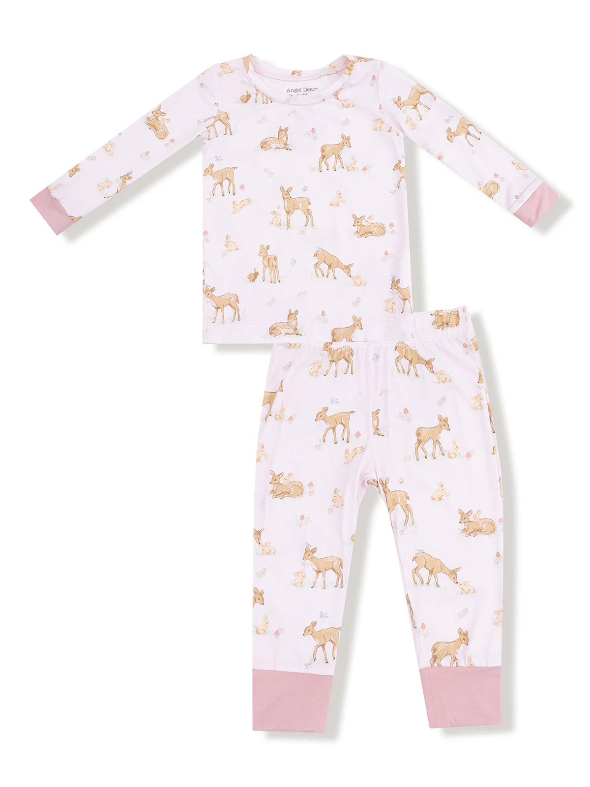 Long Sleeve Loungewear Set, Little Fawn