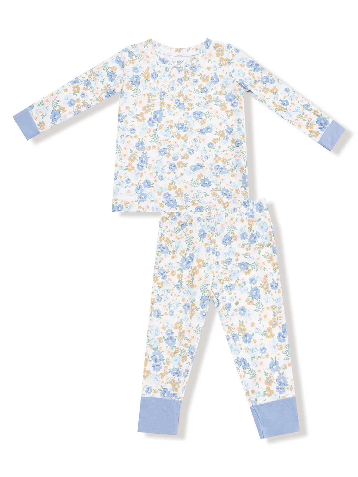 Long Sleeve Loungewear Set, Sweet Rose Calico