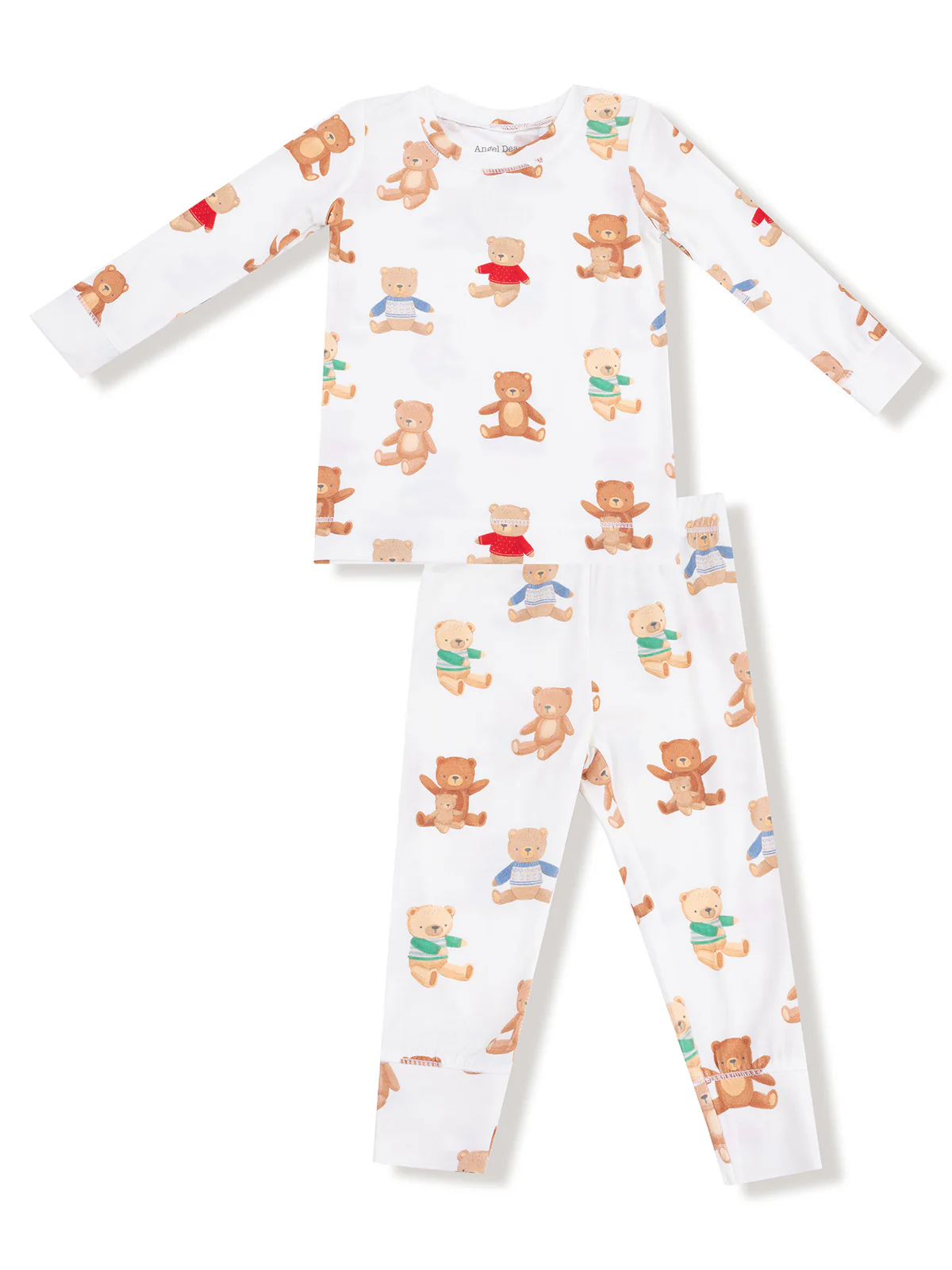 Long Sleeve Loungewear Set, Teddy Bear Collection