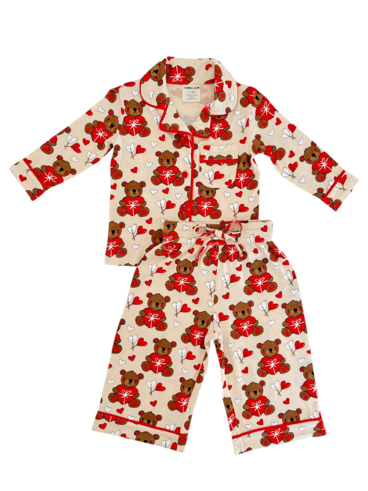 Lounge Set, Valentine Bear - Image 3