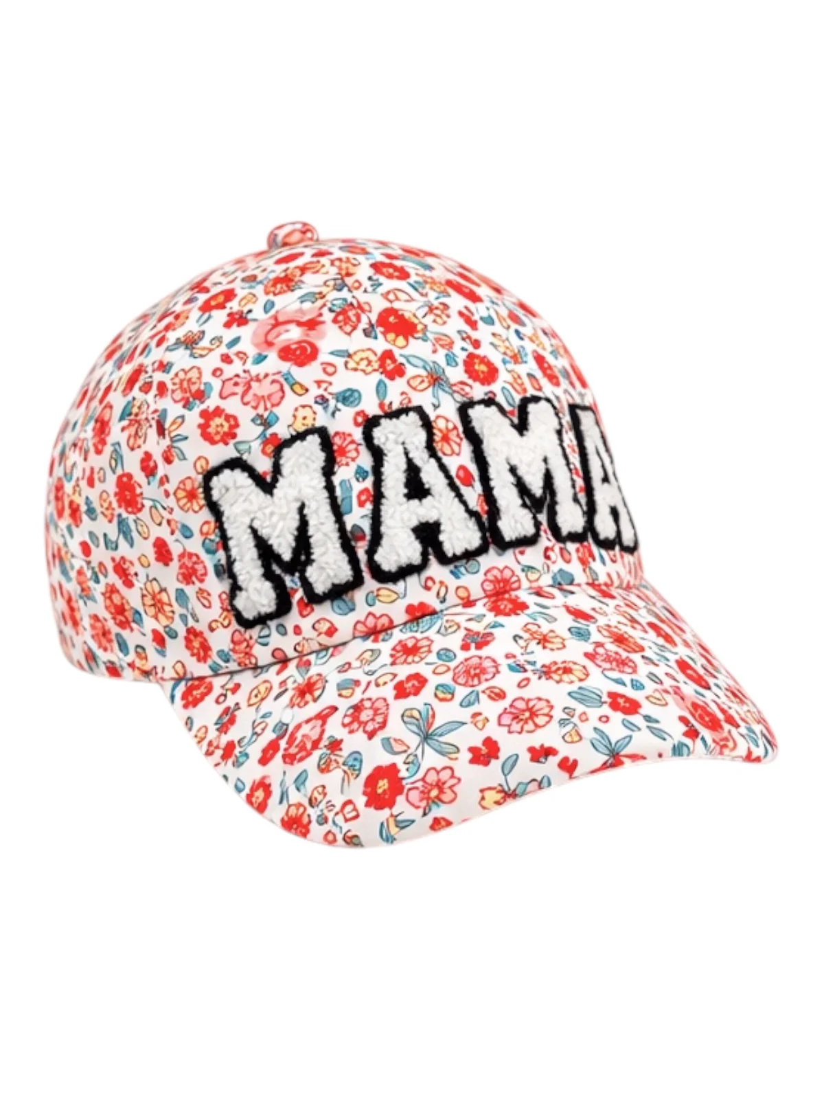 MAMA Adult Baseball Hat, Leonie Floral - Image 2