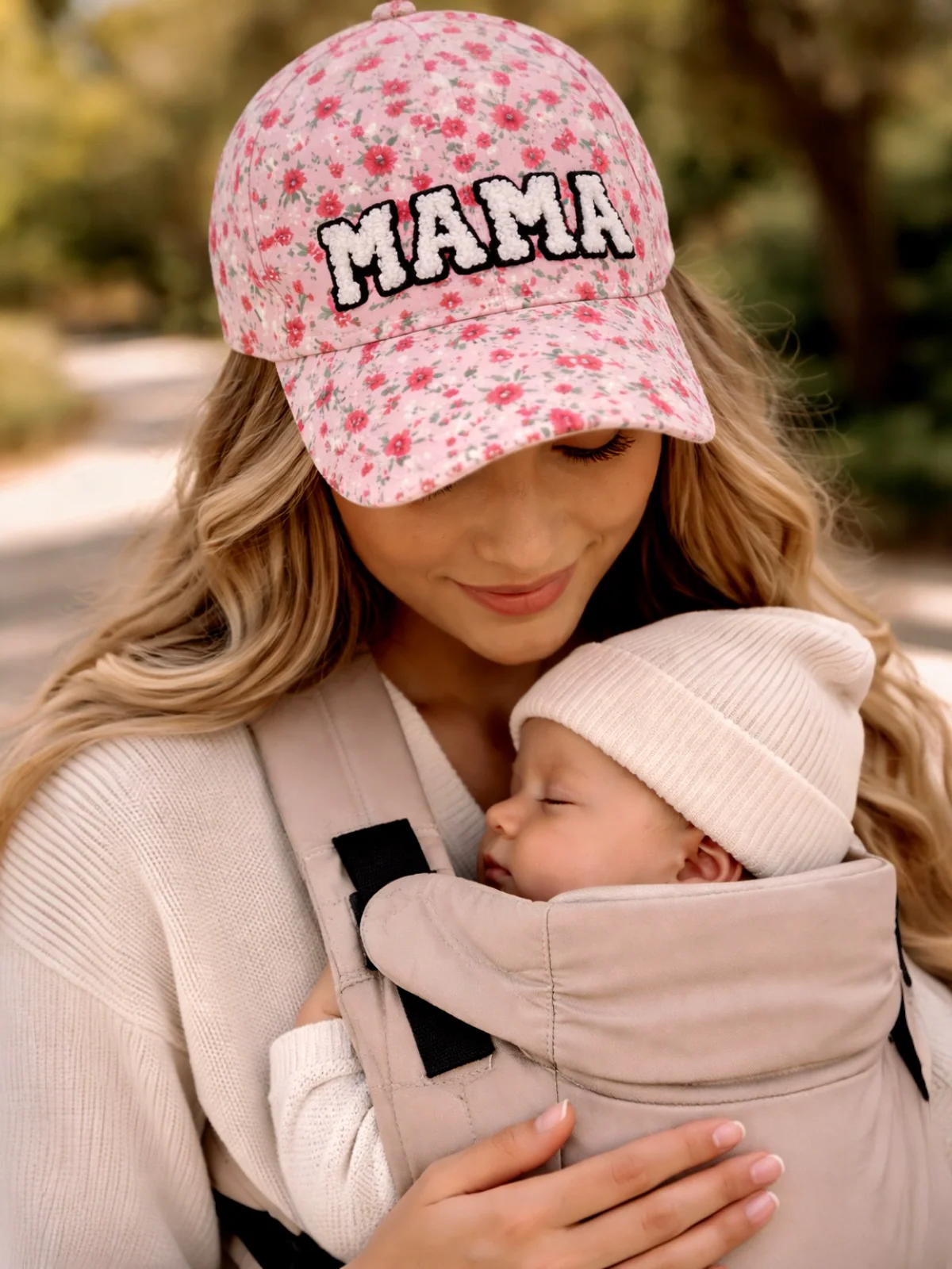 MAMA Adult Baseball Hat, Maisie Floral