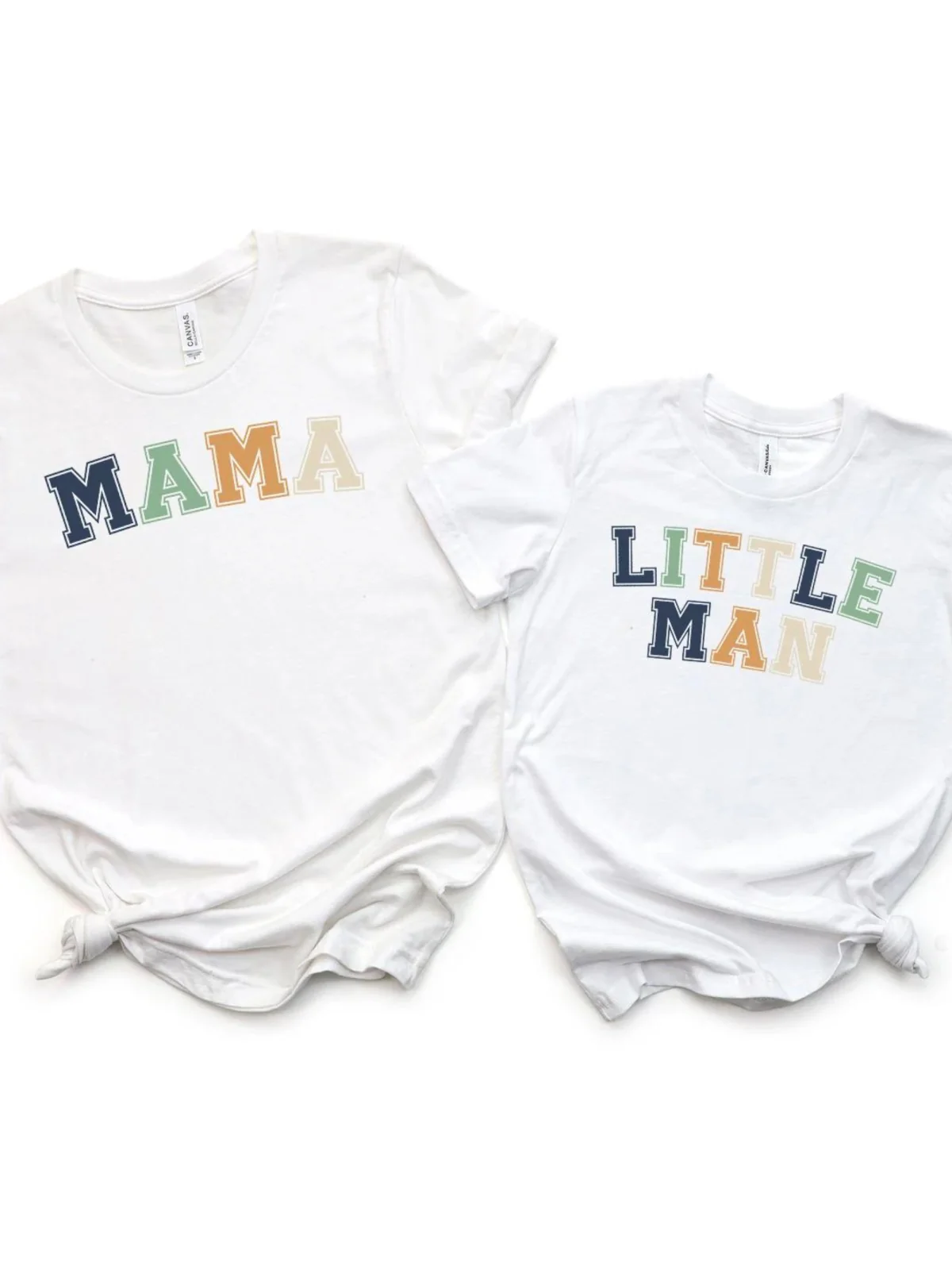 Mama Bold Boys Women's Graphic Tee, White - Image 2