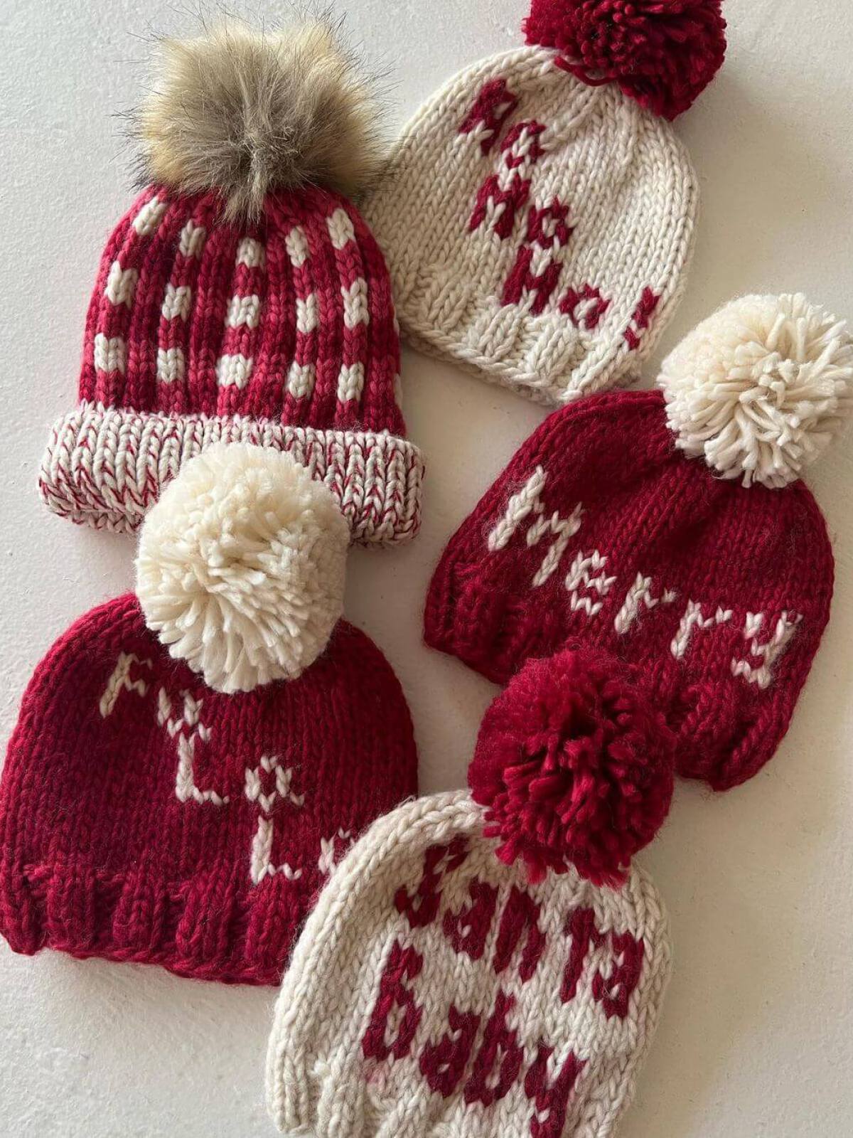 Merry Knit Pom Hat - Image 3