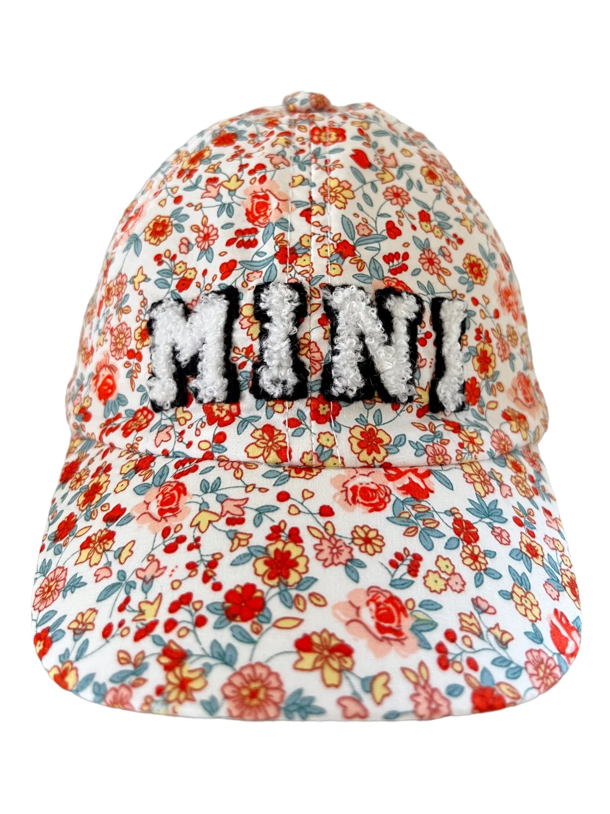 MINI Kids Baseball Hat, Leonie Floral - Image 2