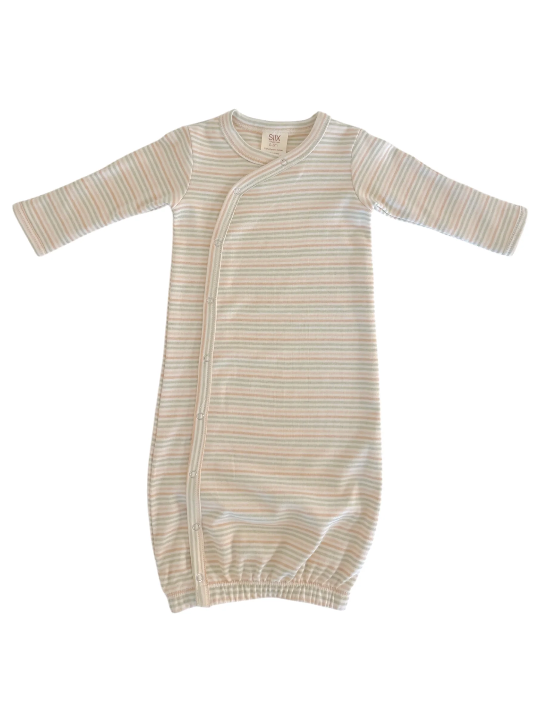 Multi Stripe / Organic Gown - Image 2