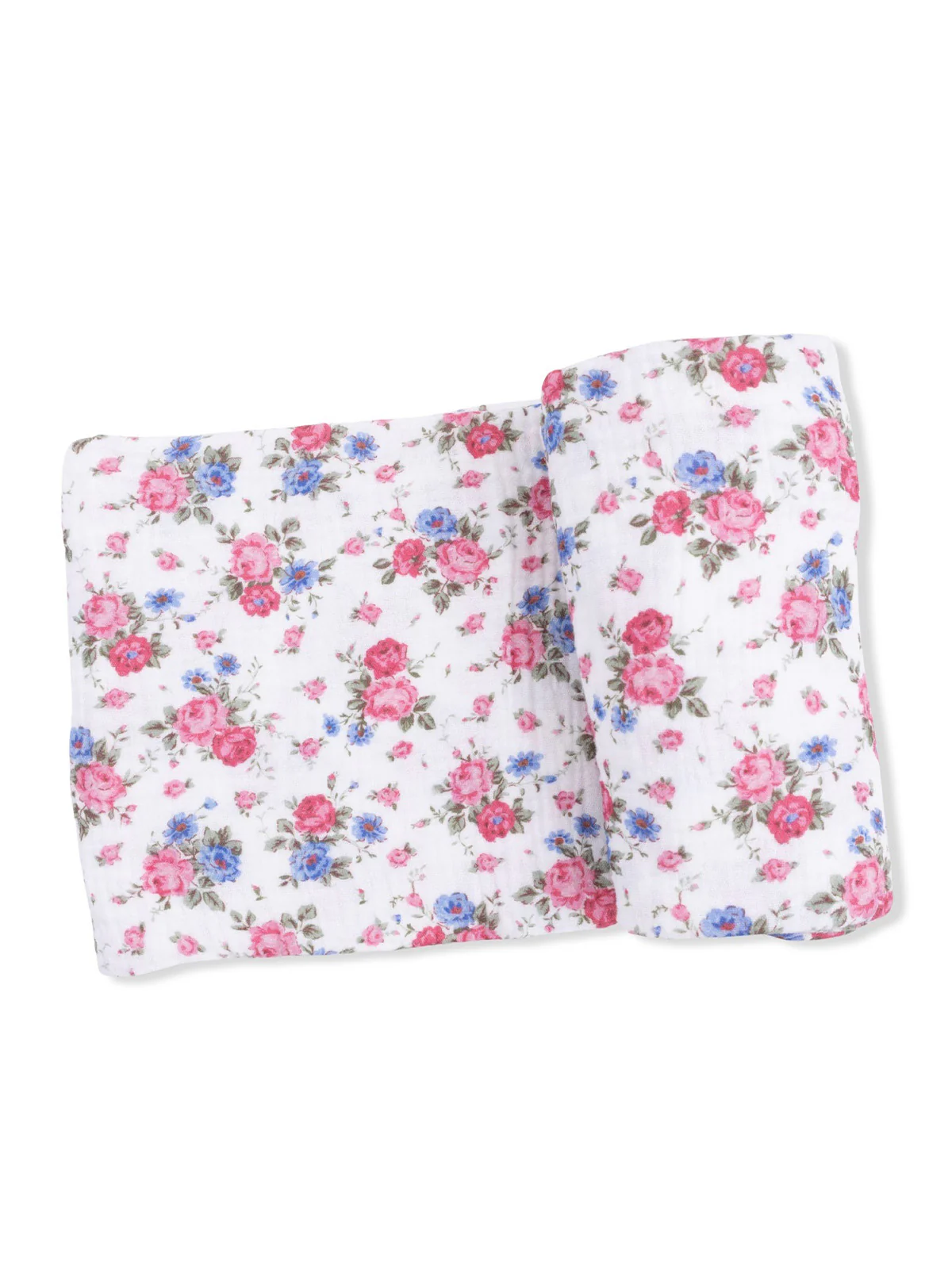Muslin Swaddle, Cabbage Roses