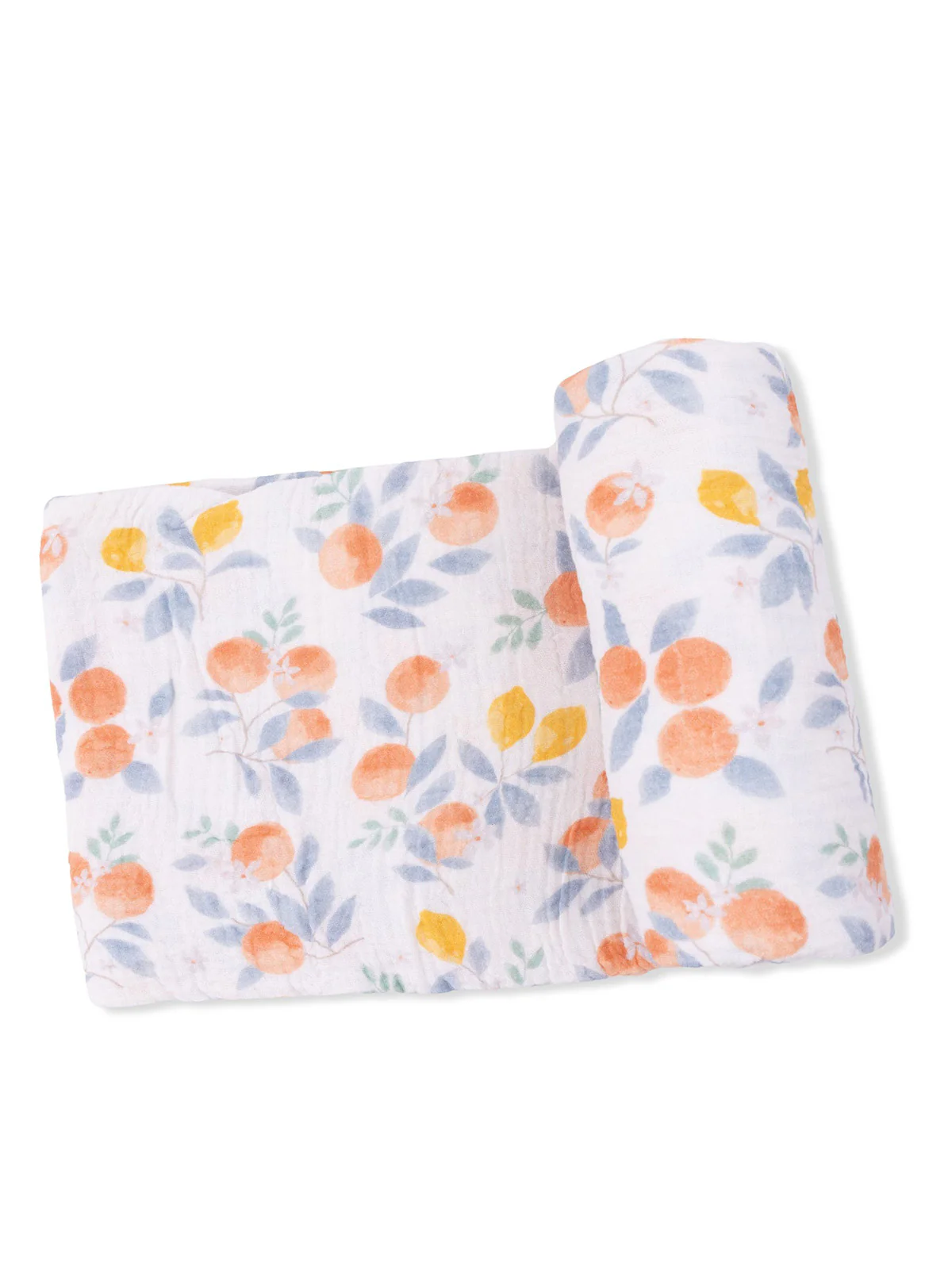 Muslin Swaddle, Citrus Floral