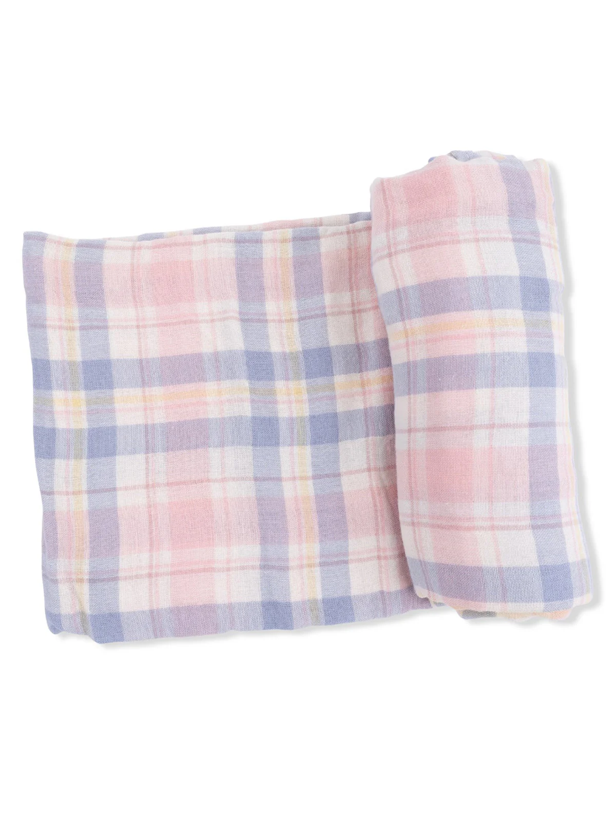 Muslin Swaddle, Dusty Plaid