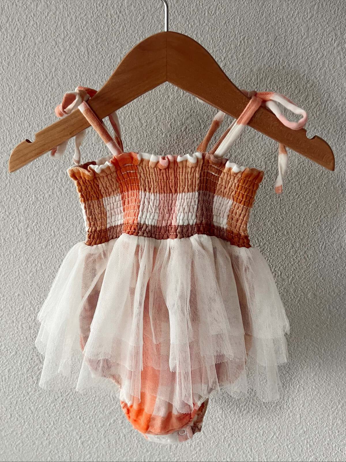 Muslin Tutu Bubble, Harvest Plaid - Image 5