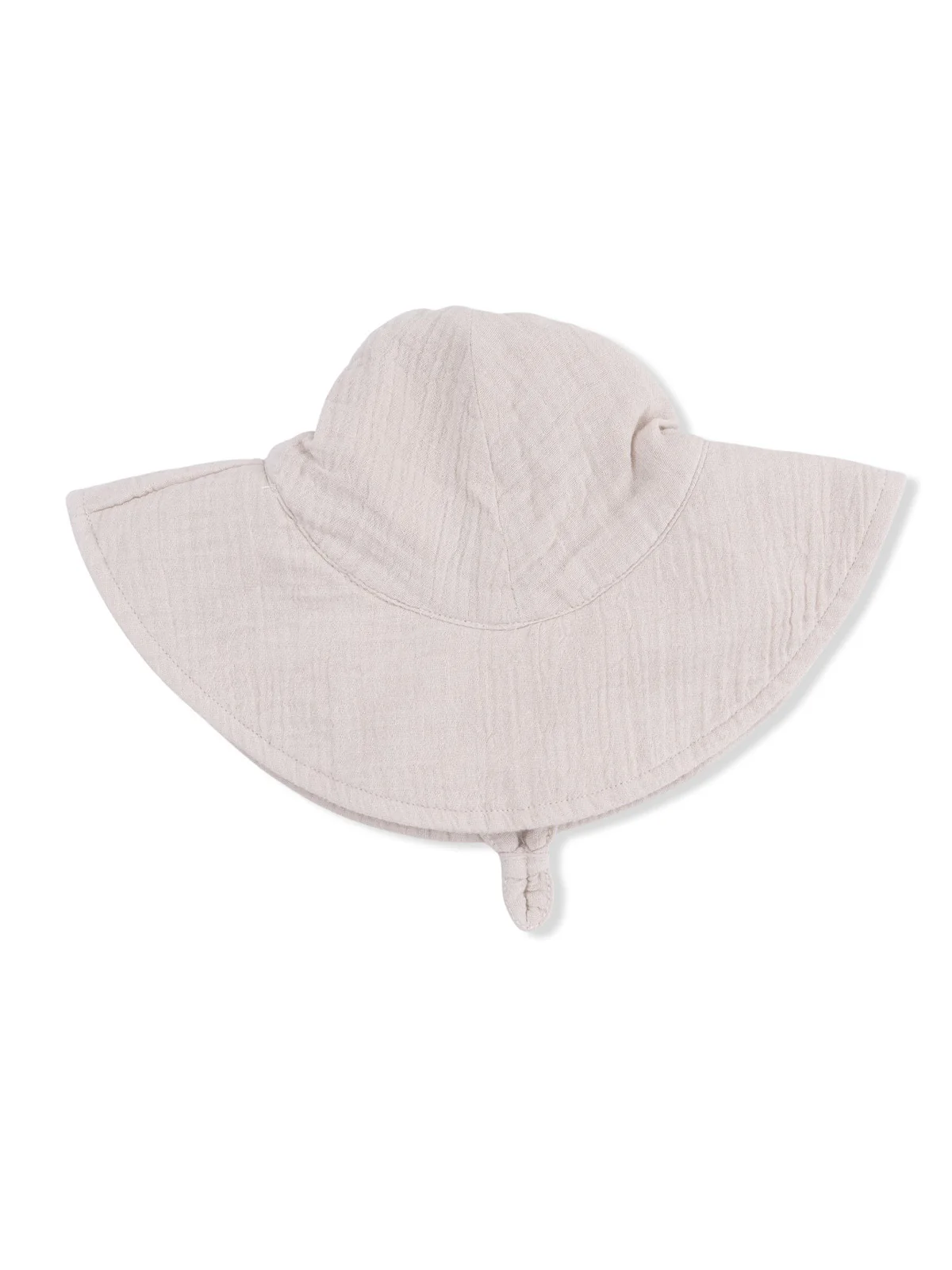 Muslin Wide Brim Sunhat, French Oak