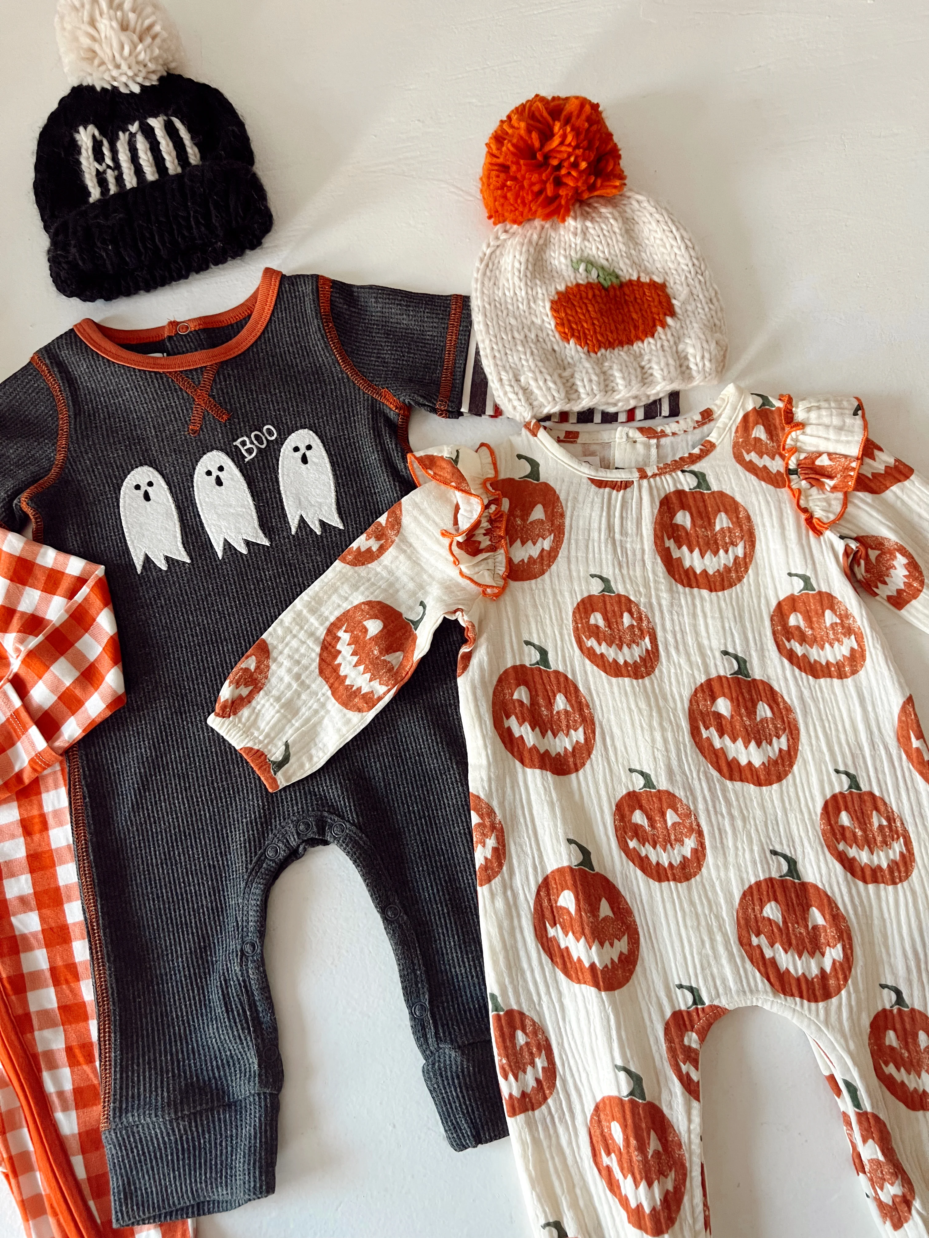 One-Piece Romper, Jack-O-Lantern - Image 2