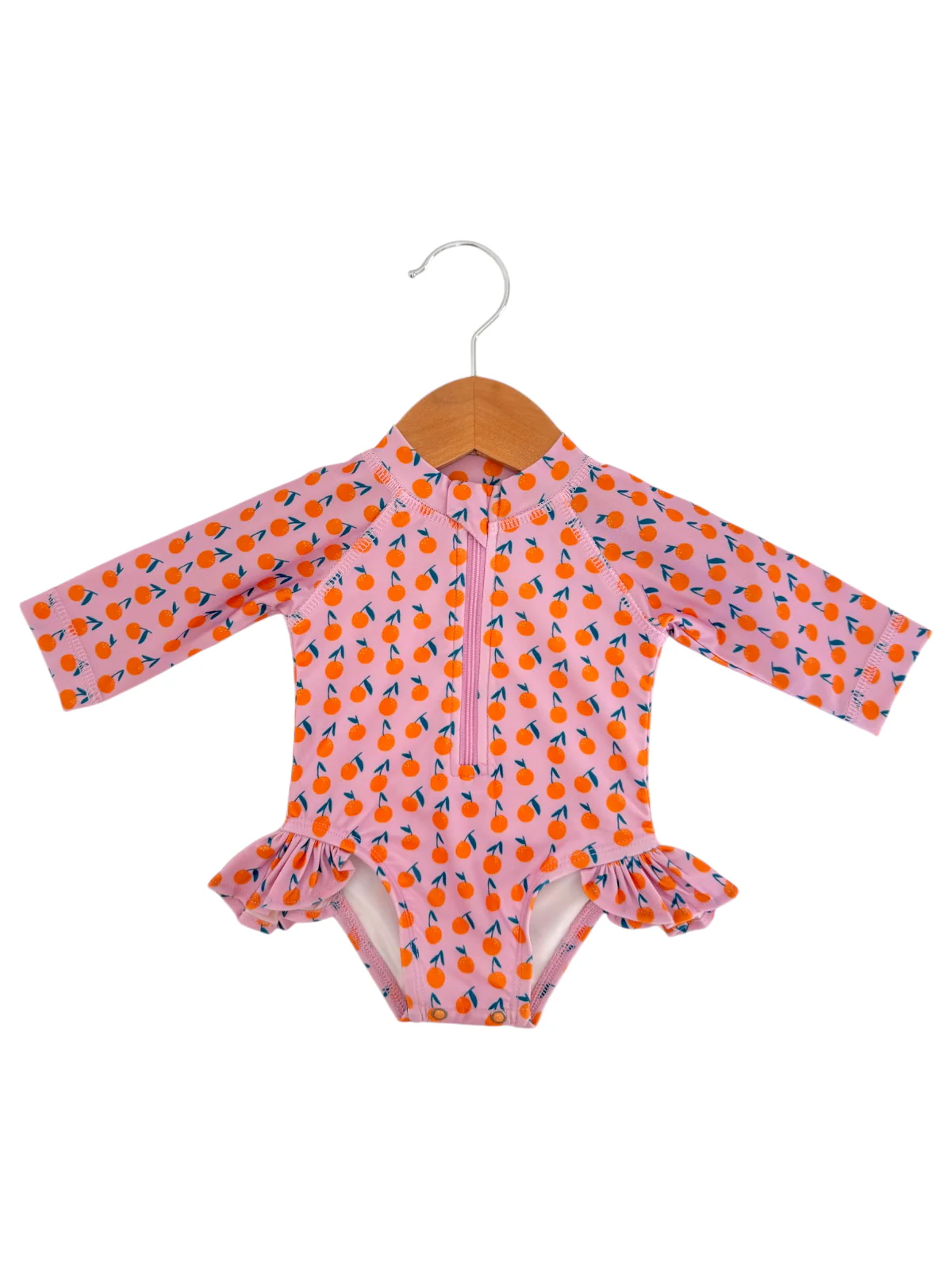 Oranges / Skipper Rashguard Swimsuit / UPF 50+ - Image 2