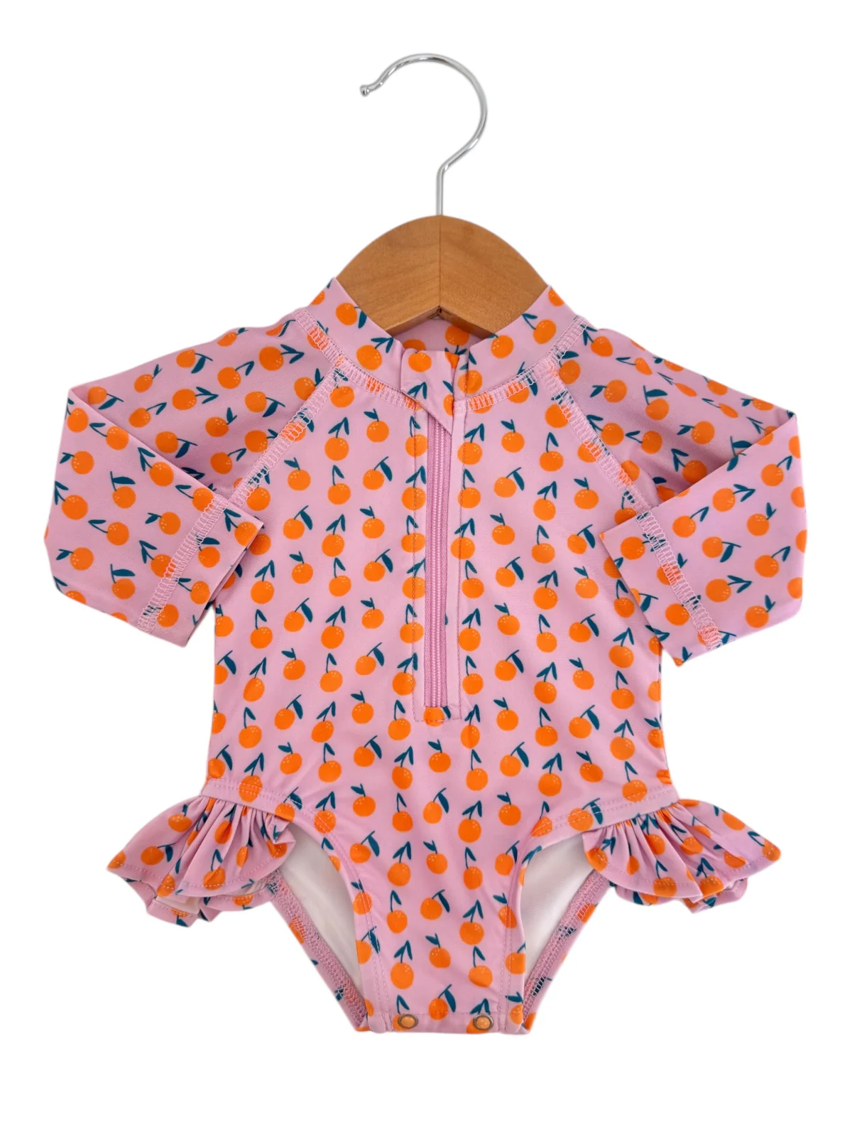 Oranges / Skipper Rashguard Swimsuit / UPF 50+ - Image 3