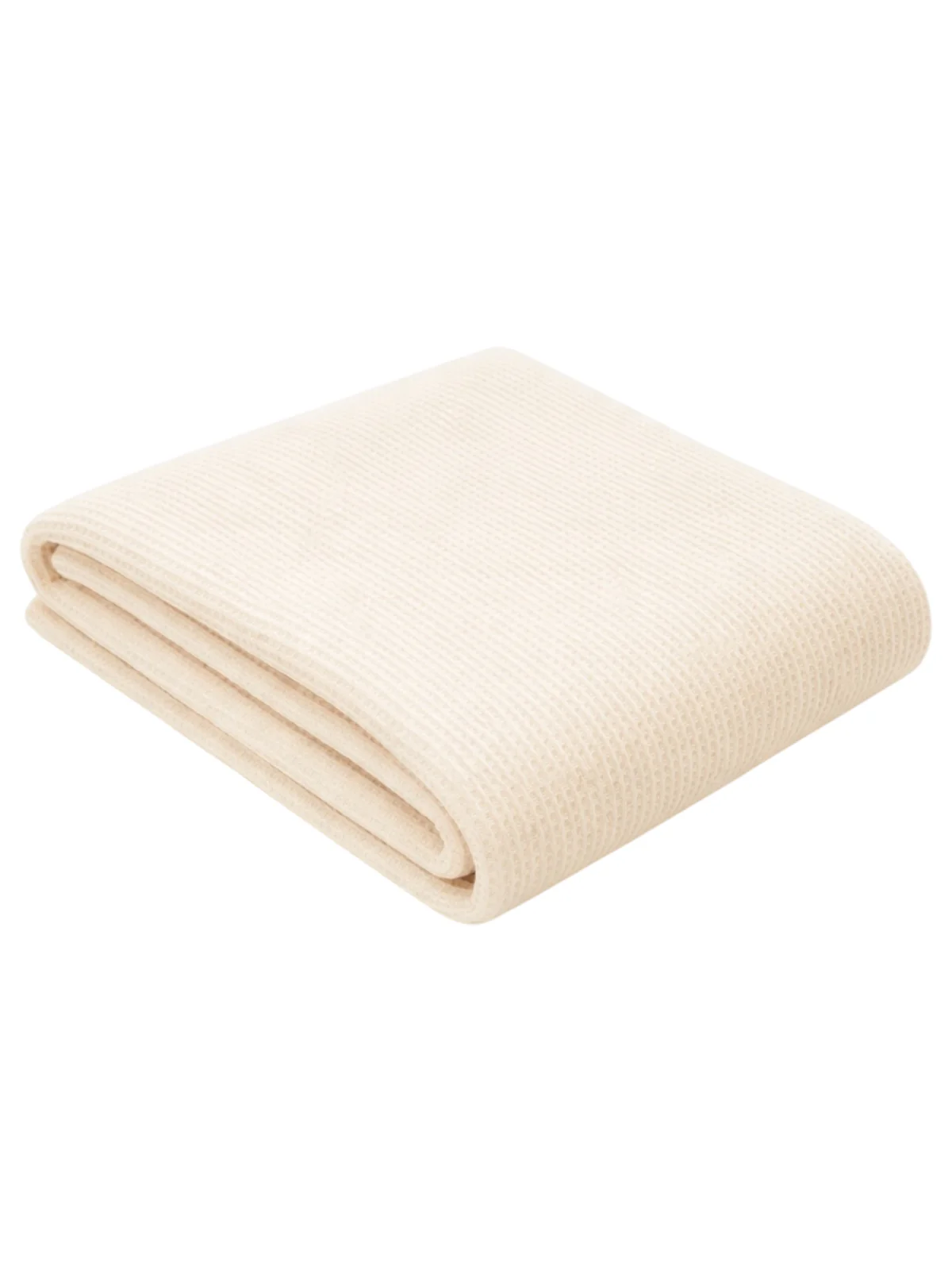 Organic Cotton Waffle Swaddle, Snow