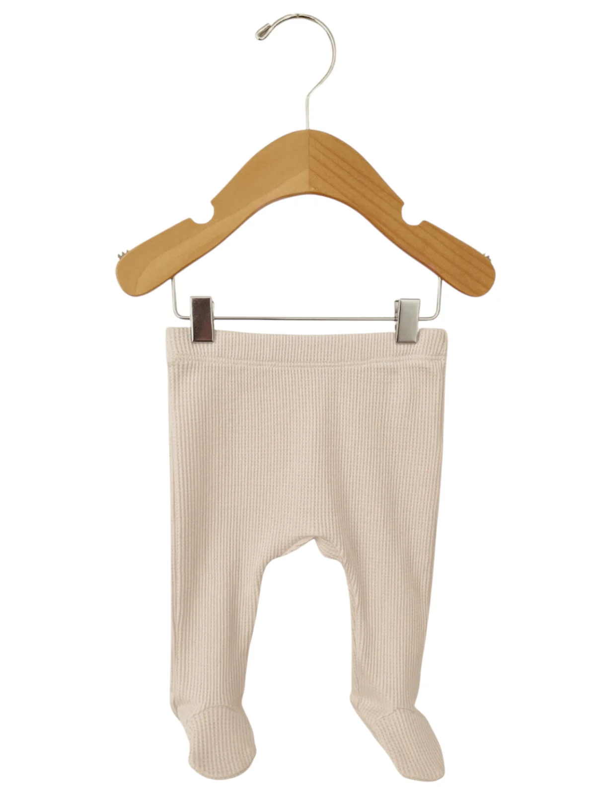 Organic Waffle Kimono & Pant Set, Snow - Image 3