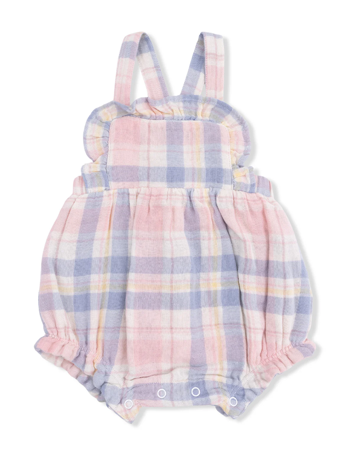 Oxford Bubble, Dusty Plaid