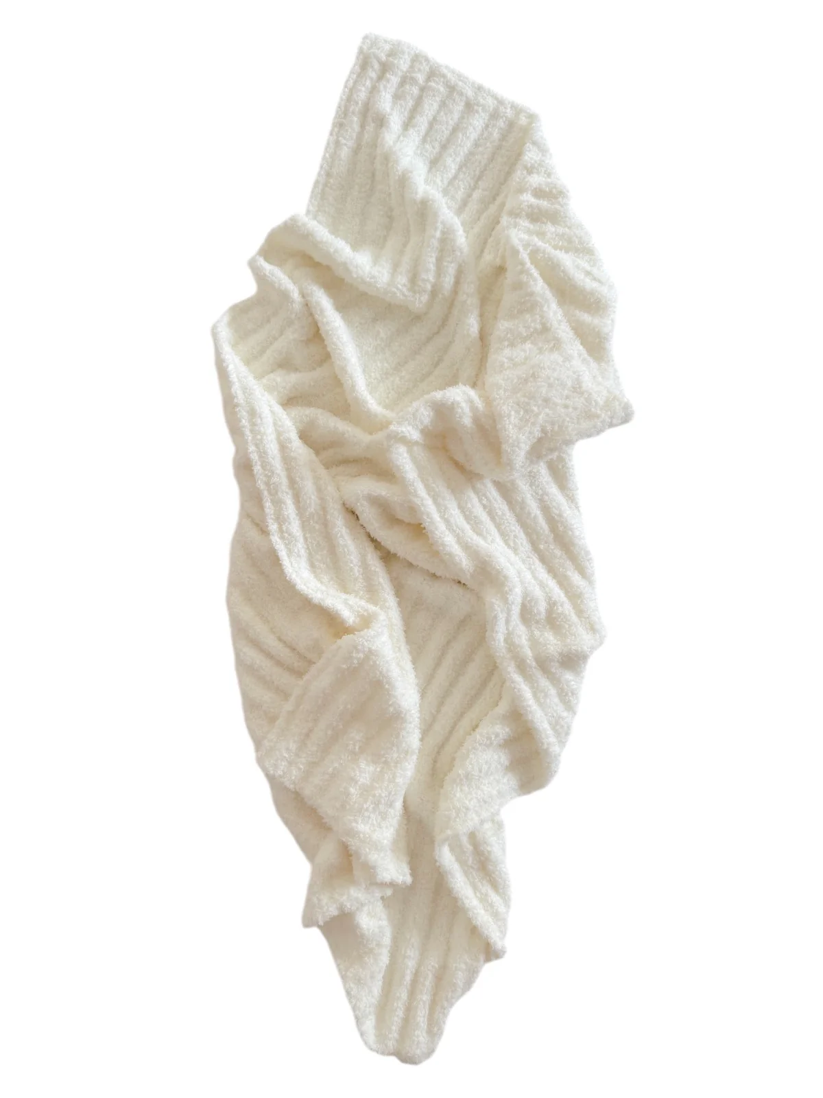 Phufy® Bliss Wave Blanket, Cream - Image 3