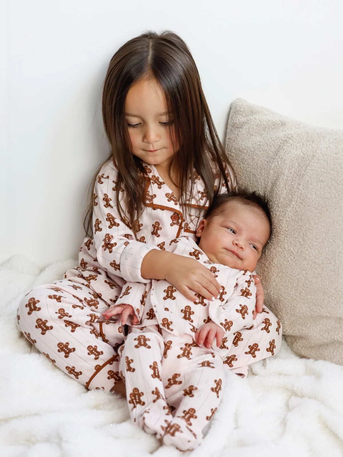 Blush Gingerbread / Organic Pointelle Lounge Set - Image 4
