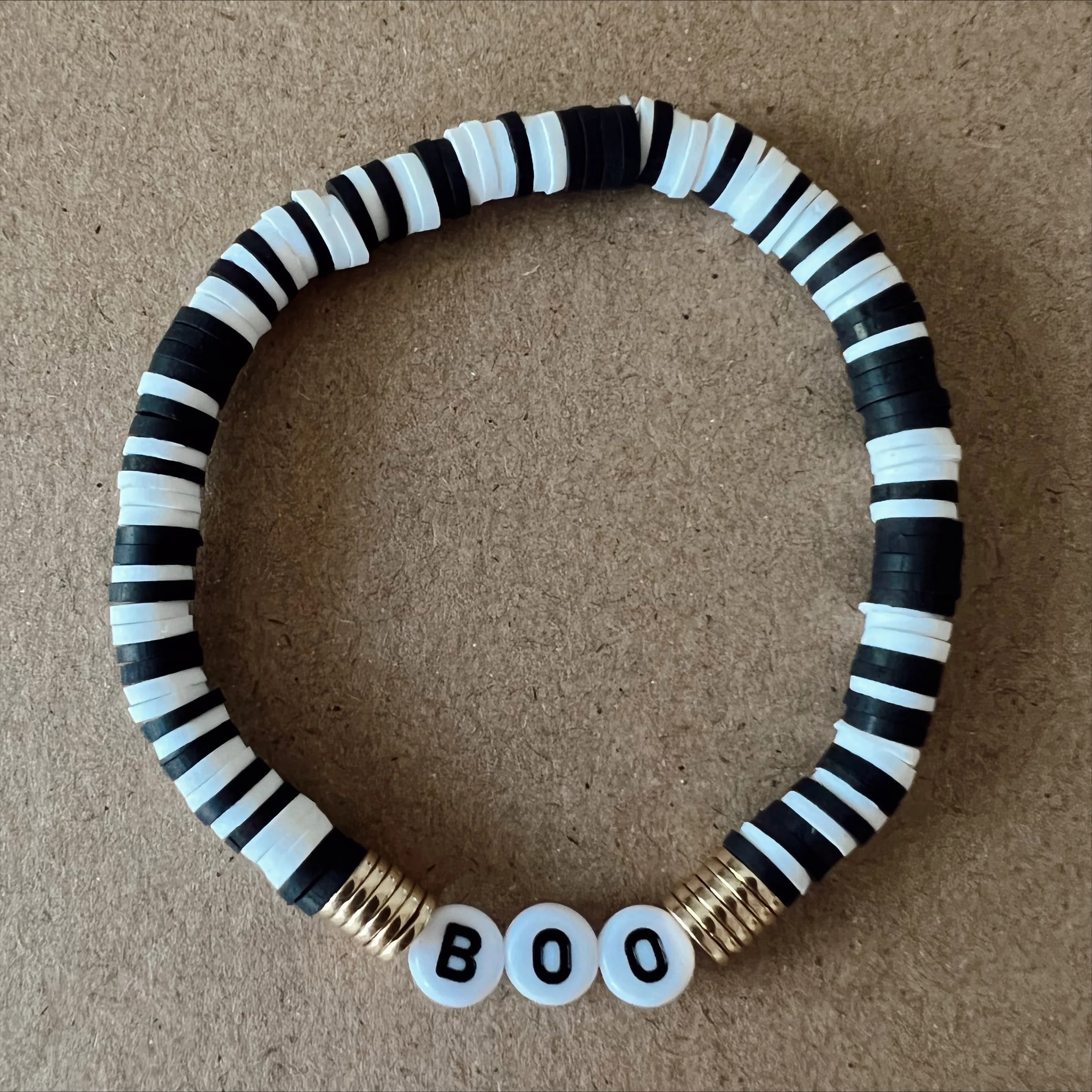 Pnkie Beaded Bracelet, Boo