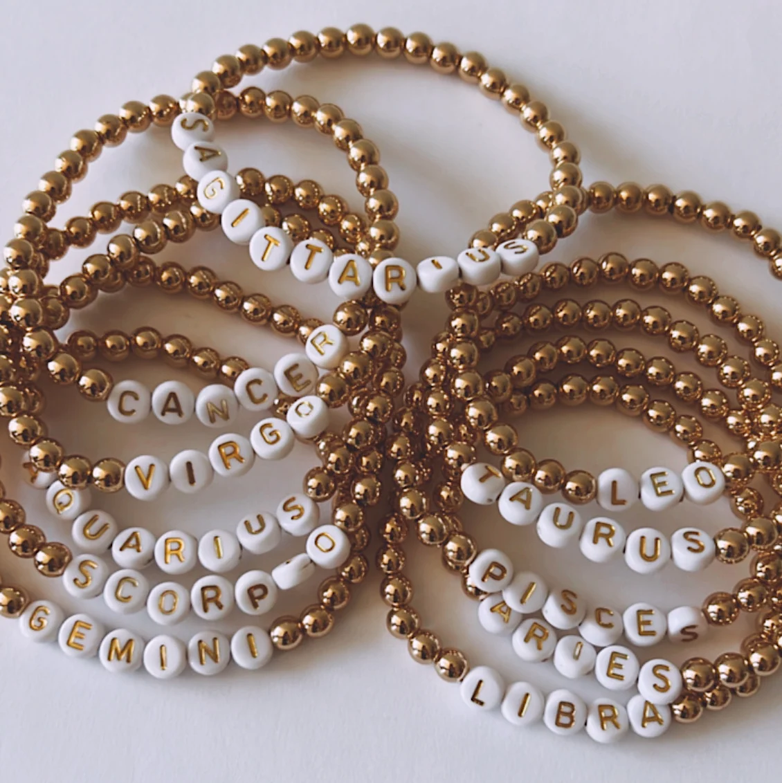 Pnkie Horoscope Beaded Bracelet, Gemini - Image 2
