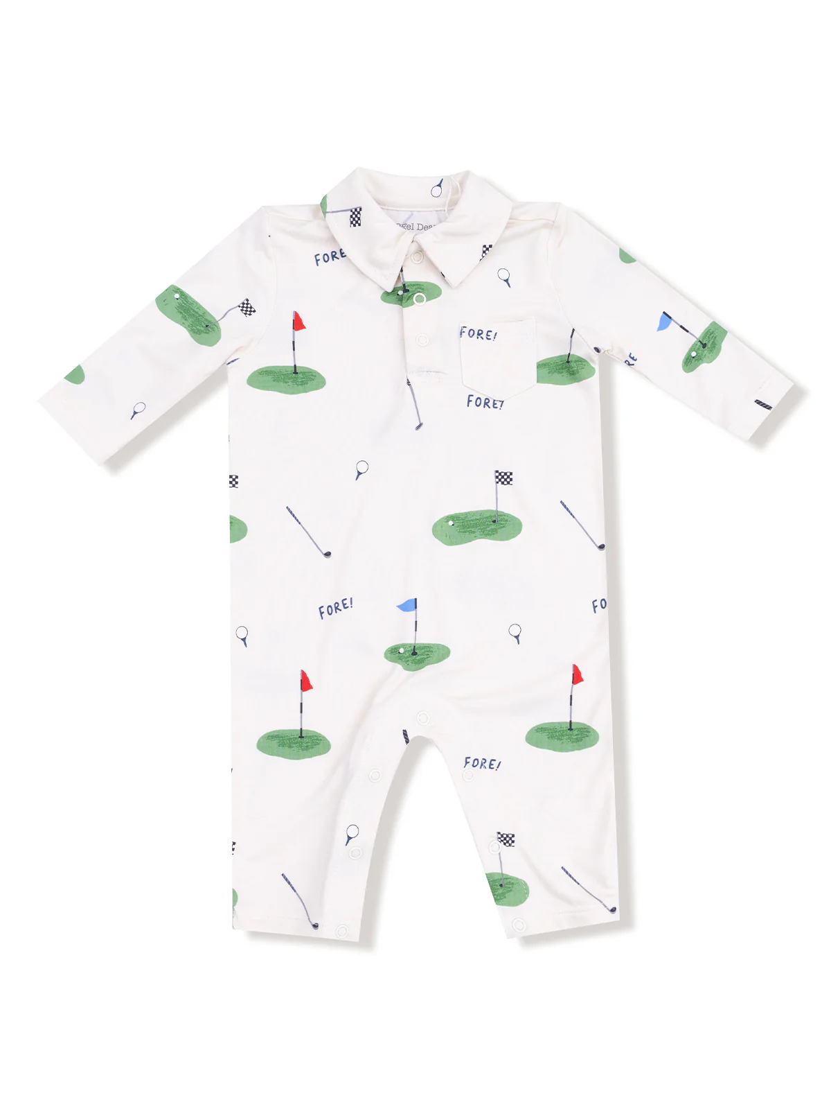 Polo Romper, All Fore Golf