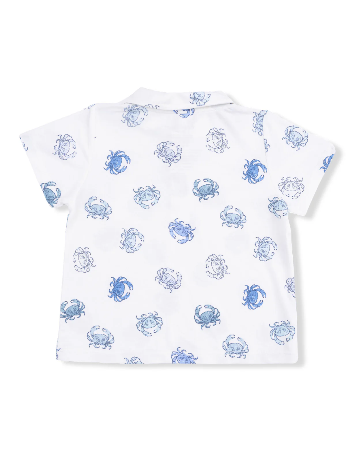 Polo Shirt & Everyday Short Set, Blue Crabs - Image 2