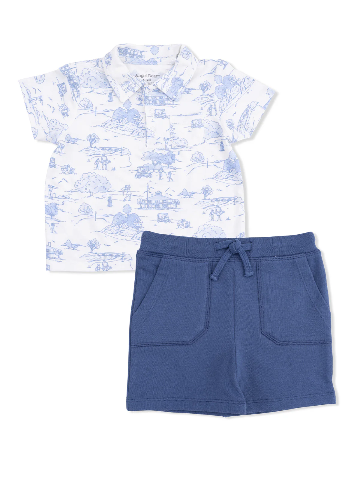 Polo Shirt & Everyday Short Set, Golf Toile