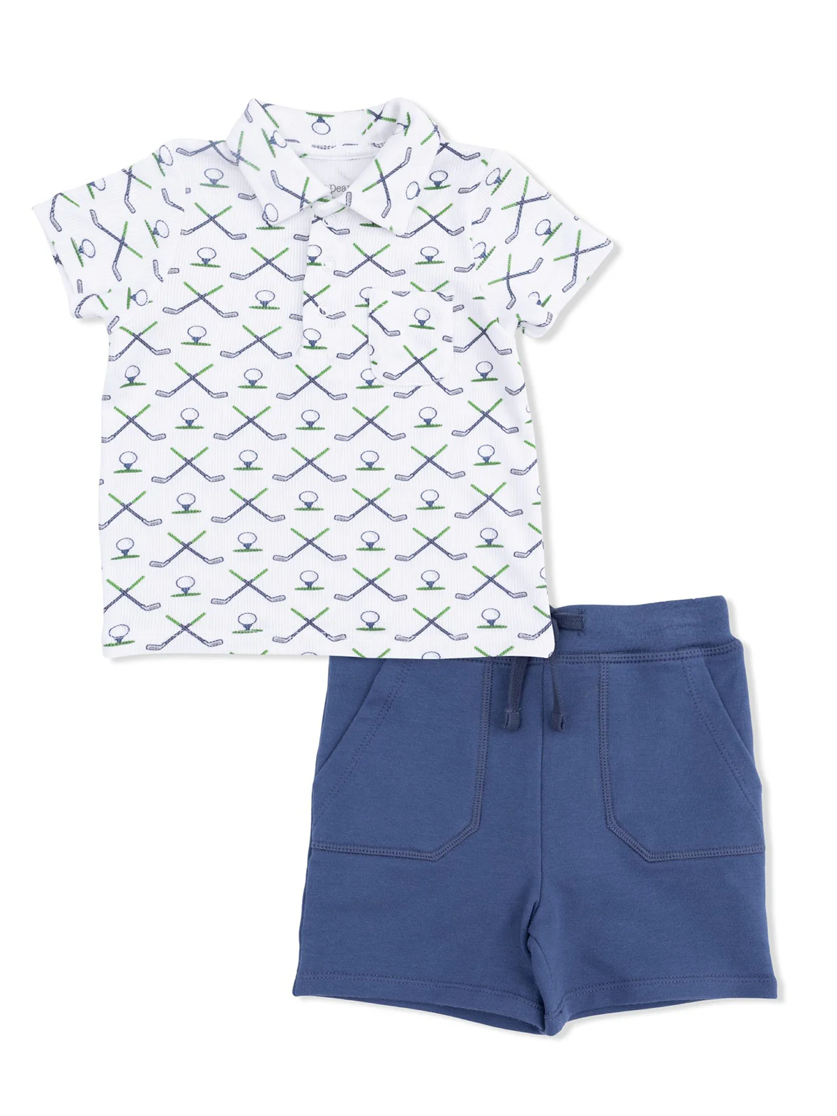 Polo Shirt & Everyday Short Set, Simple Golf